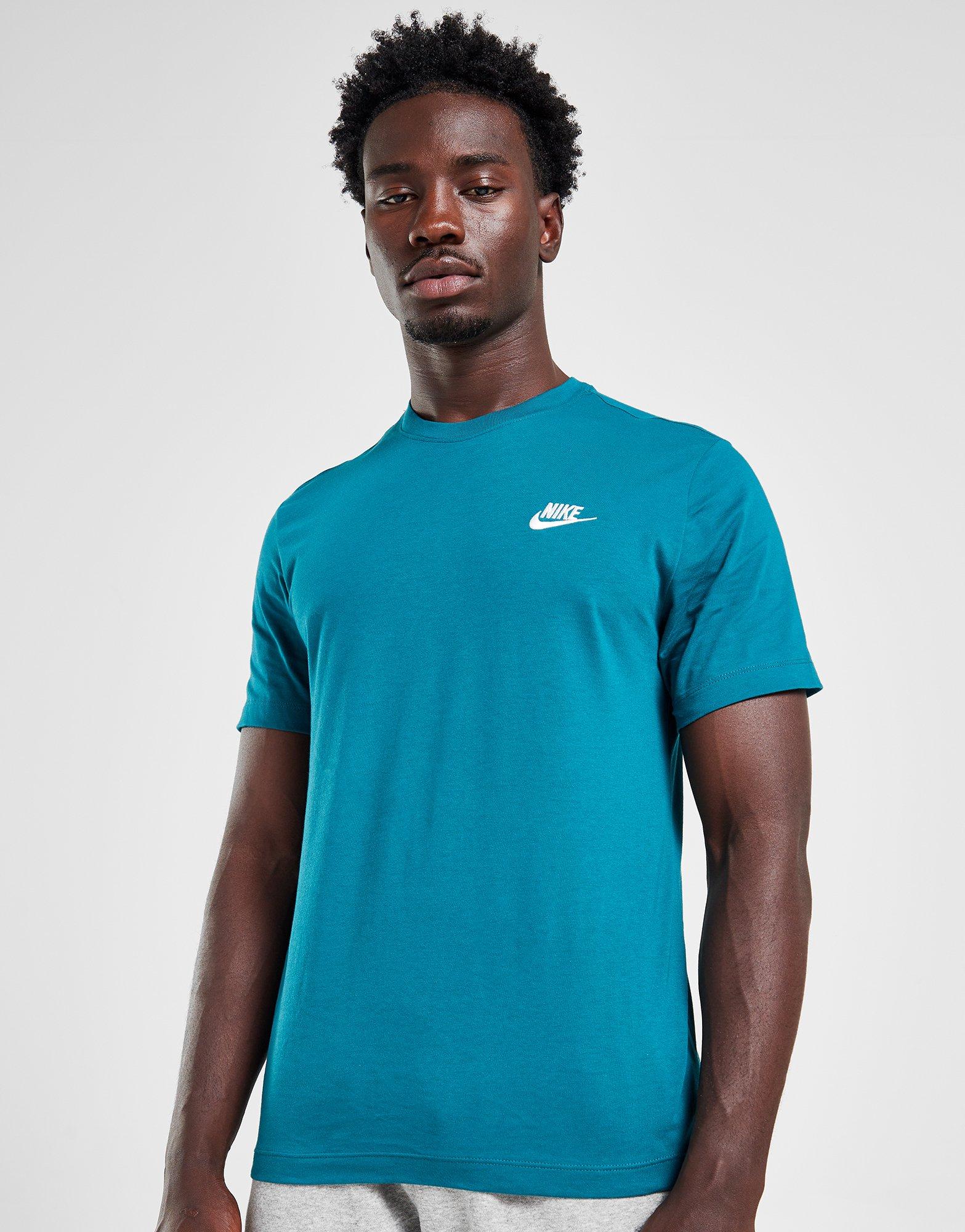 Tee shirt nike outlet bleu