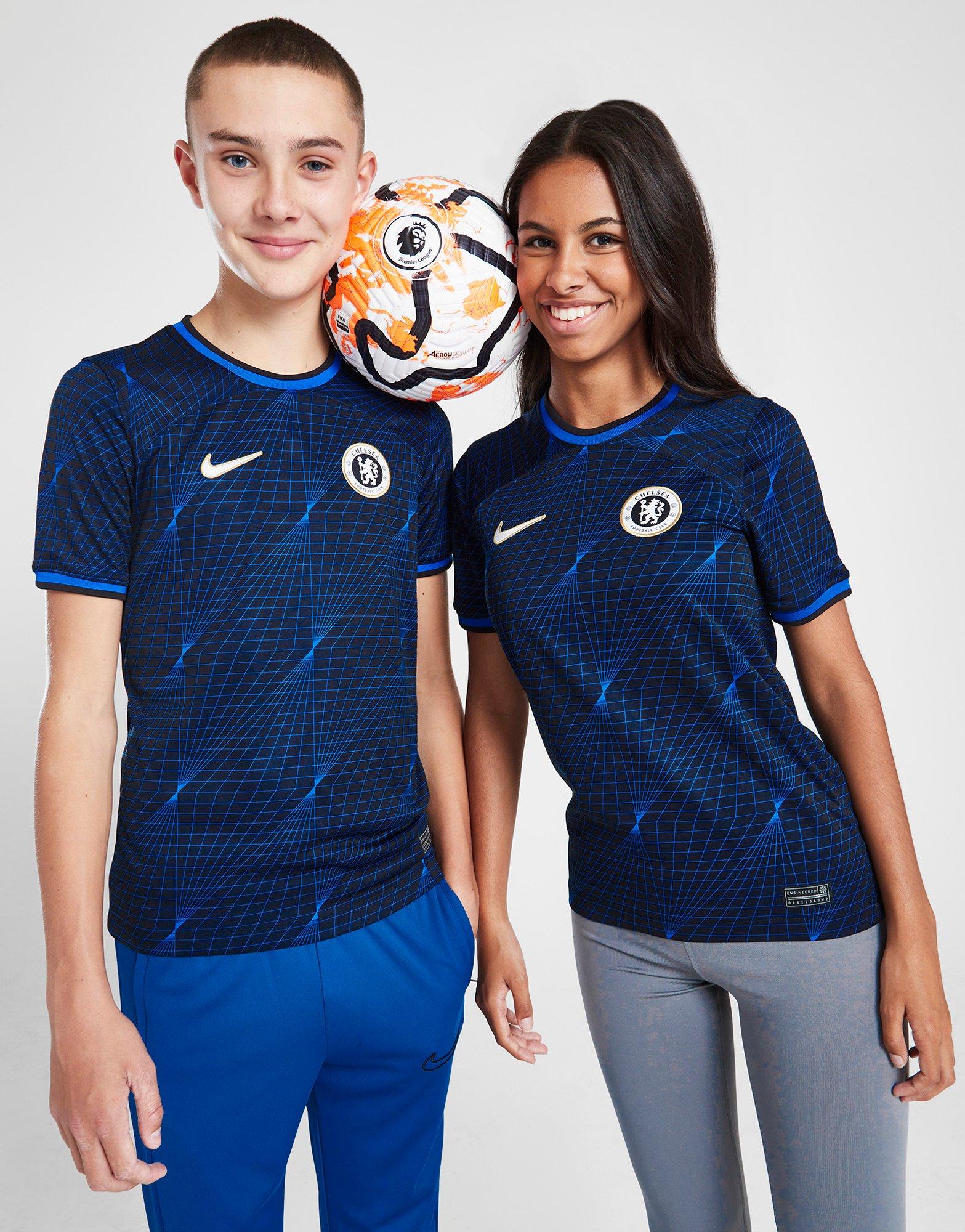 Blue Nike Chelsea FC 2023/24 Away Shirt Junior | JD Sports UK