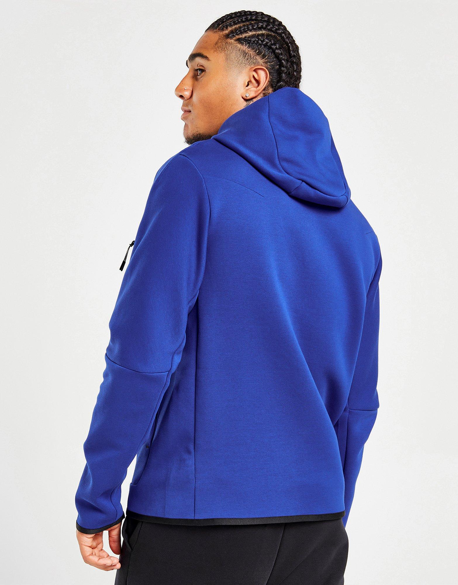 Nike Chelsea FC 2023 Tech Fleece Royal Blue Pullover Hoodie