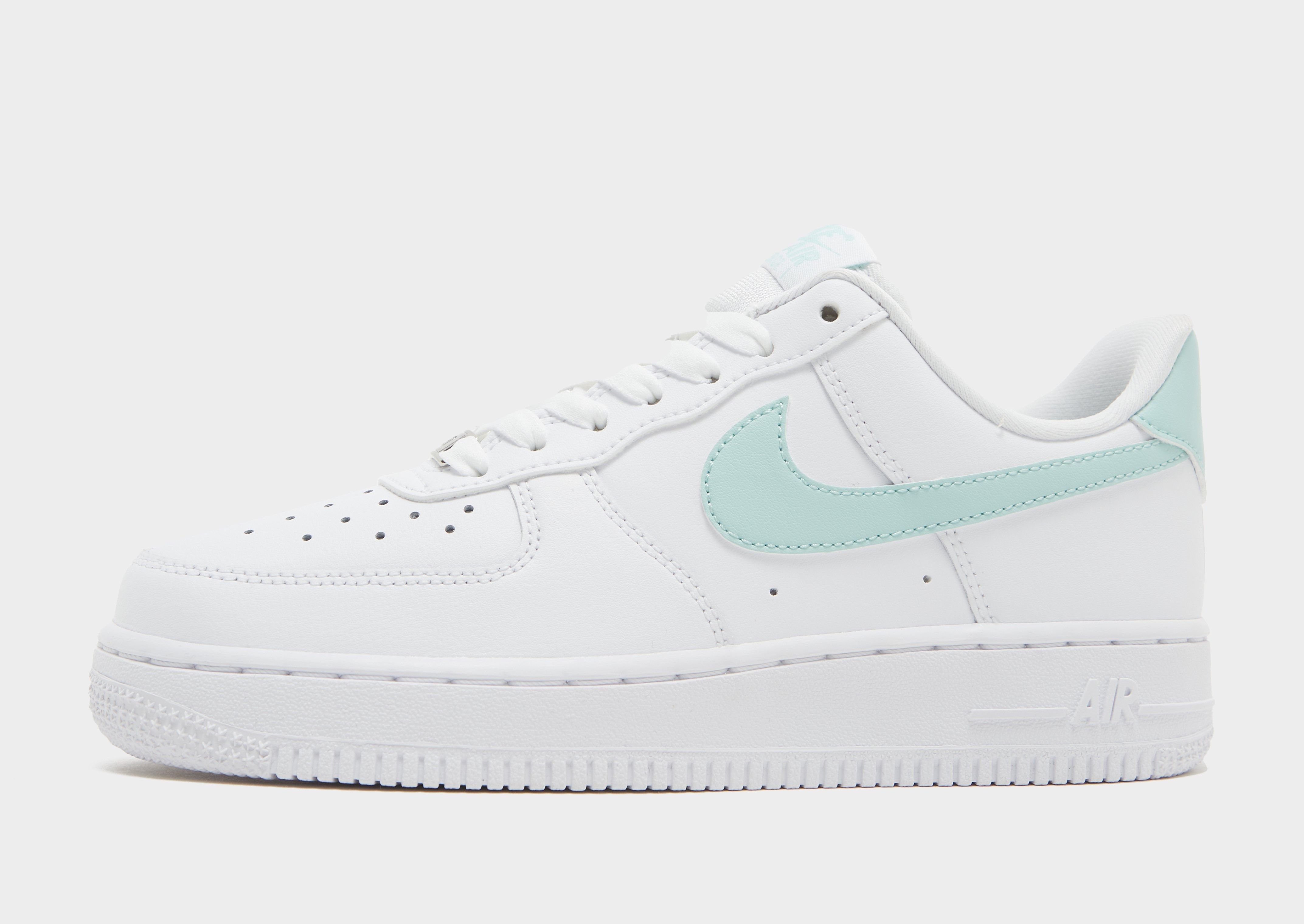 Nike Air Force 1 '07 Trainers White Sport Green Ice, 7