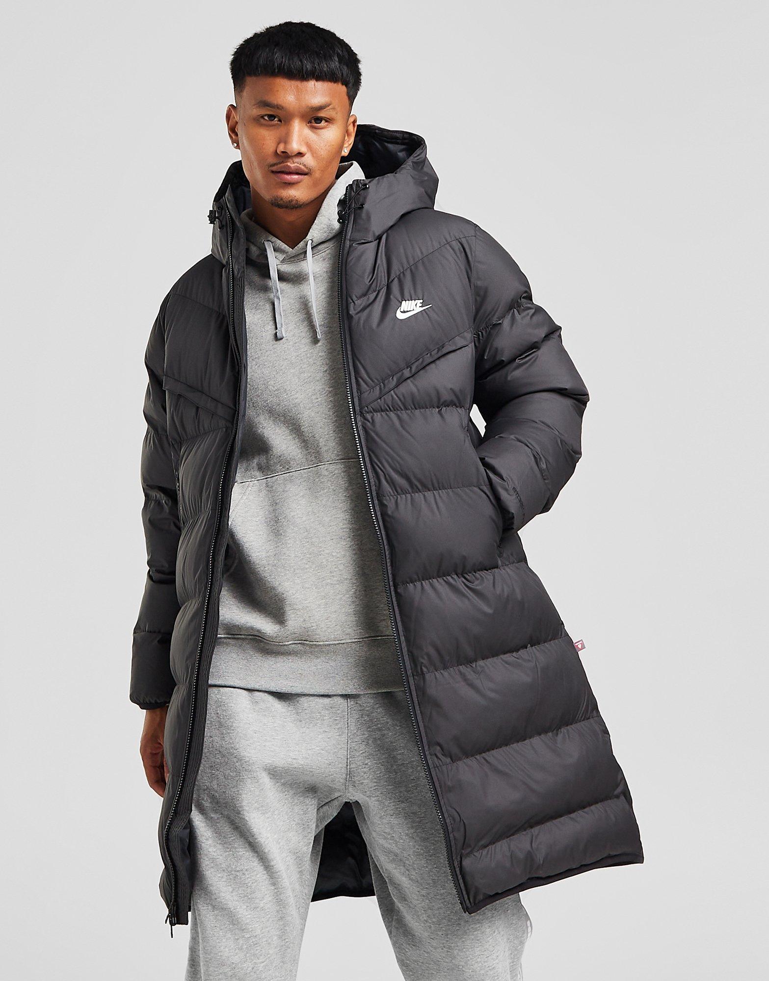 Black 2025 nike parka