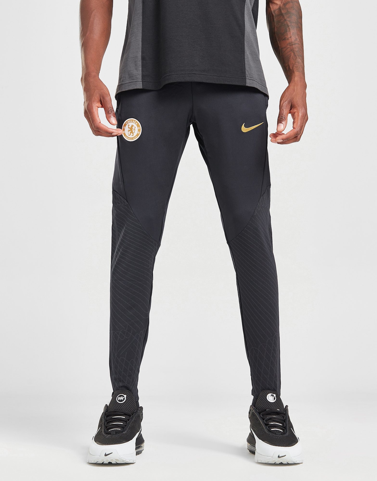 Grey Nike Chelsea FC Strike Track Pants | JD Sports UK