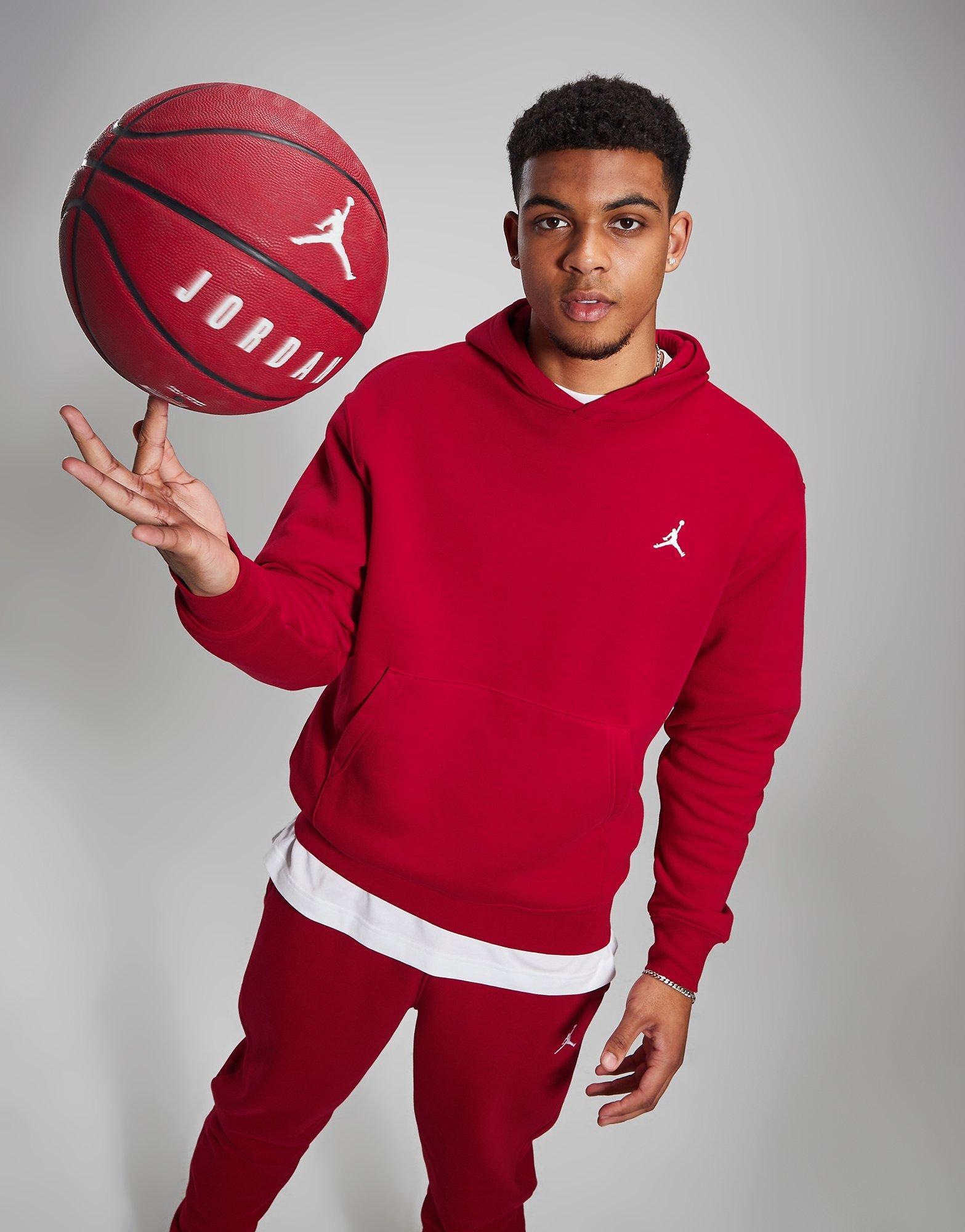 Red Jordan Essential Fleece Hoodie - JD Sports Global