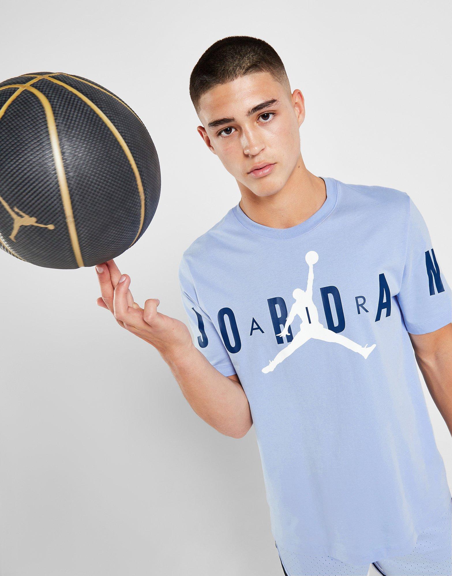 T shirt clearance nike bleu jordan