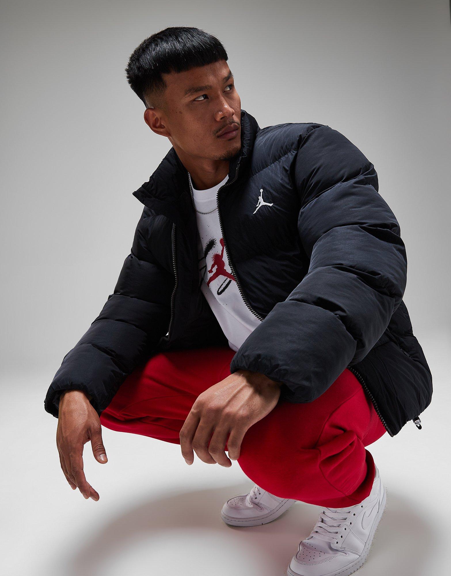 Air Jordan Classic Flying Windproof Padded Jacket 'Red' - DQ8105-612