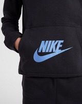 Nike Multi Logo Overhead Hoodie Junior