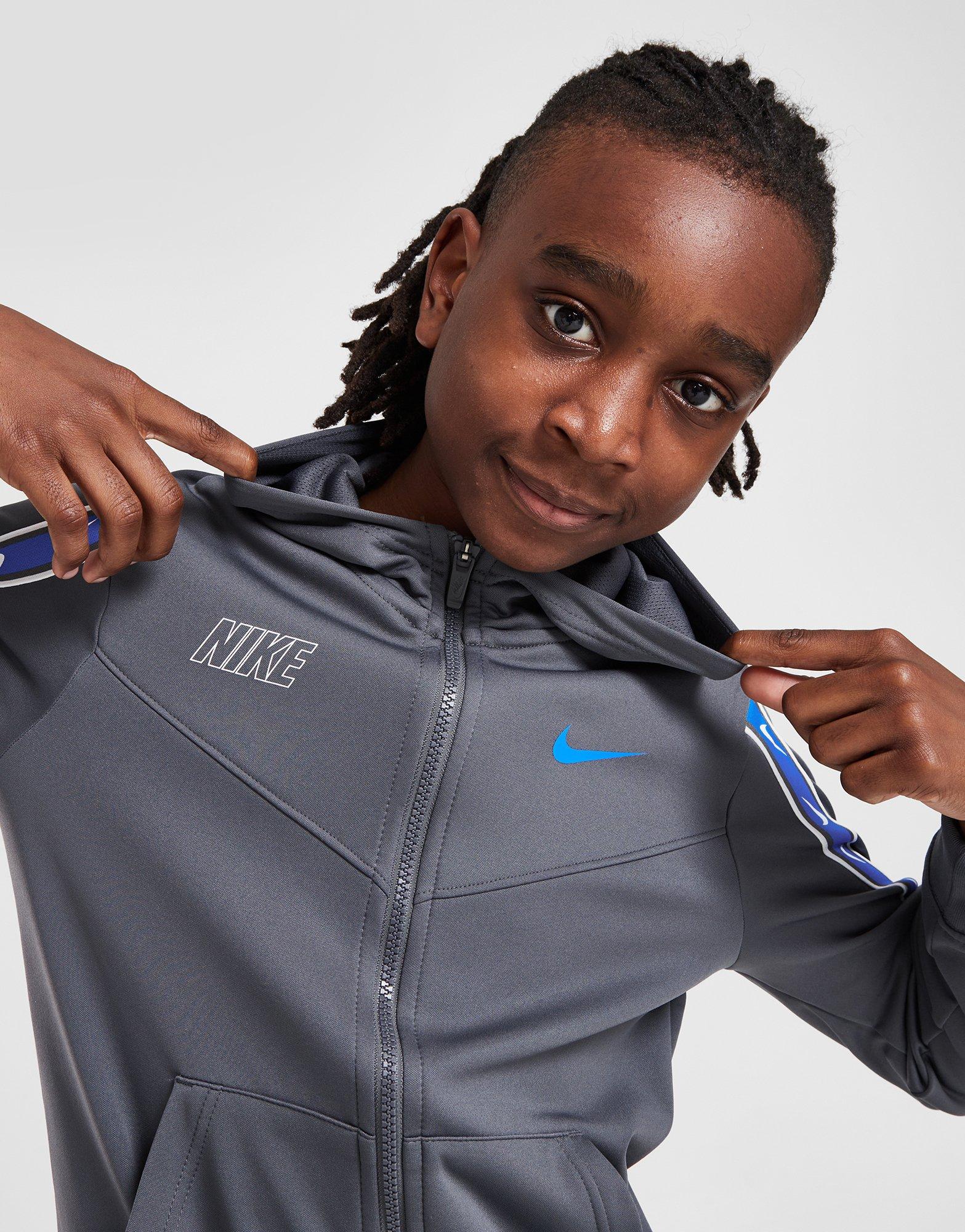 Nike tape poly full zip deals hoodie junior