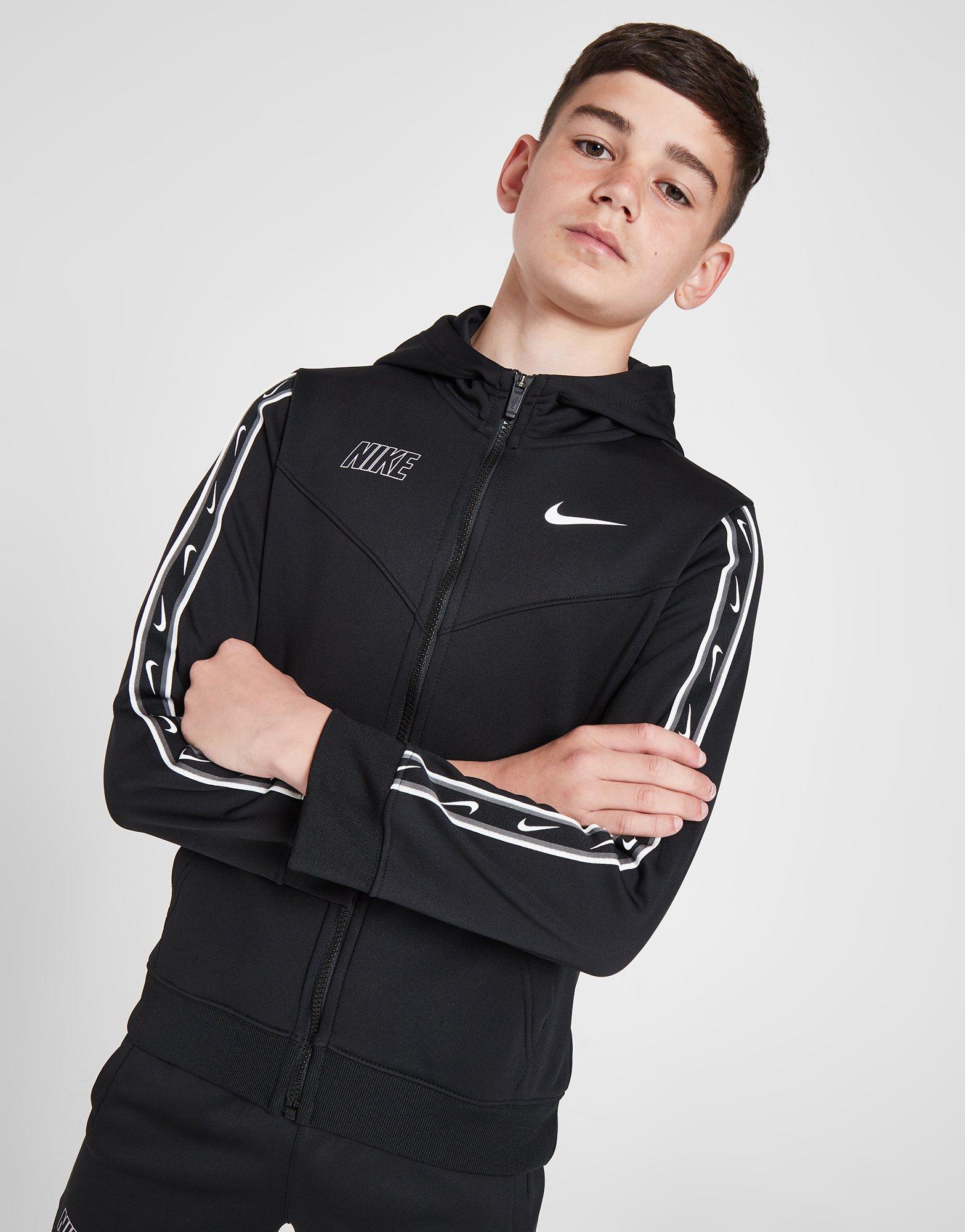 Nike poly tape hoodie new arrivals