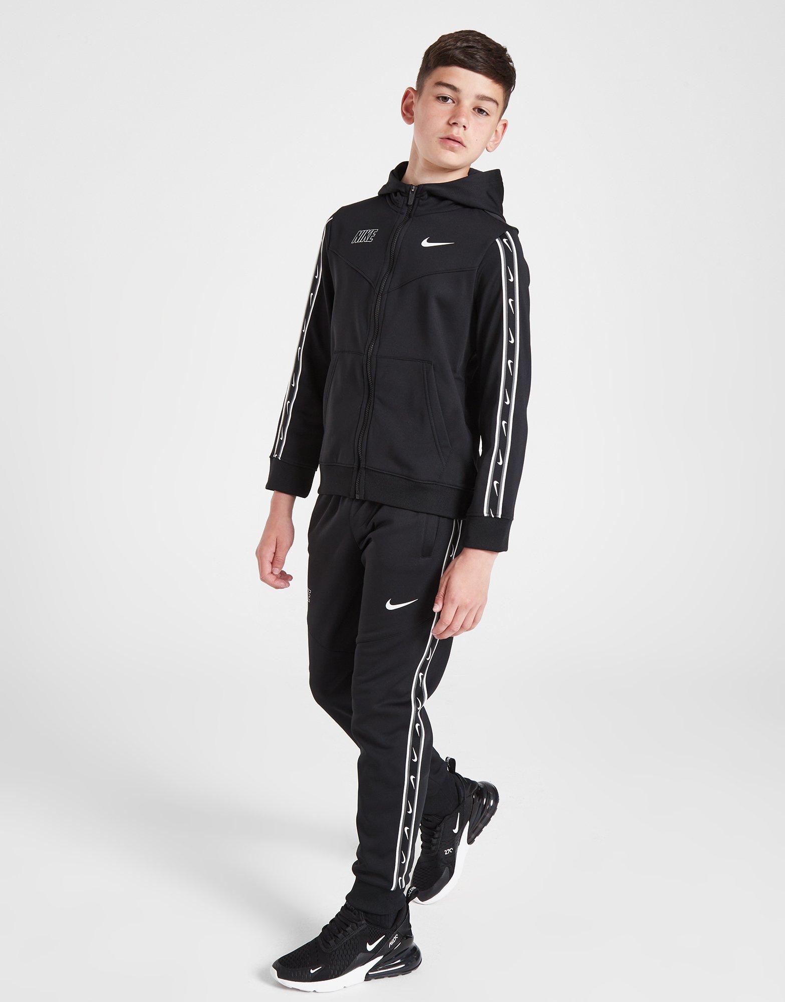 Nike poly cheap taped tracksuit