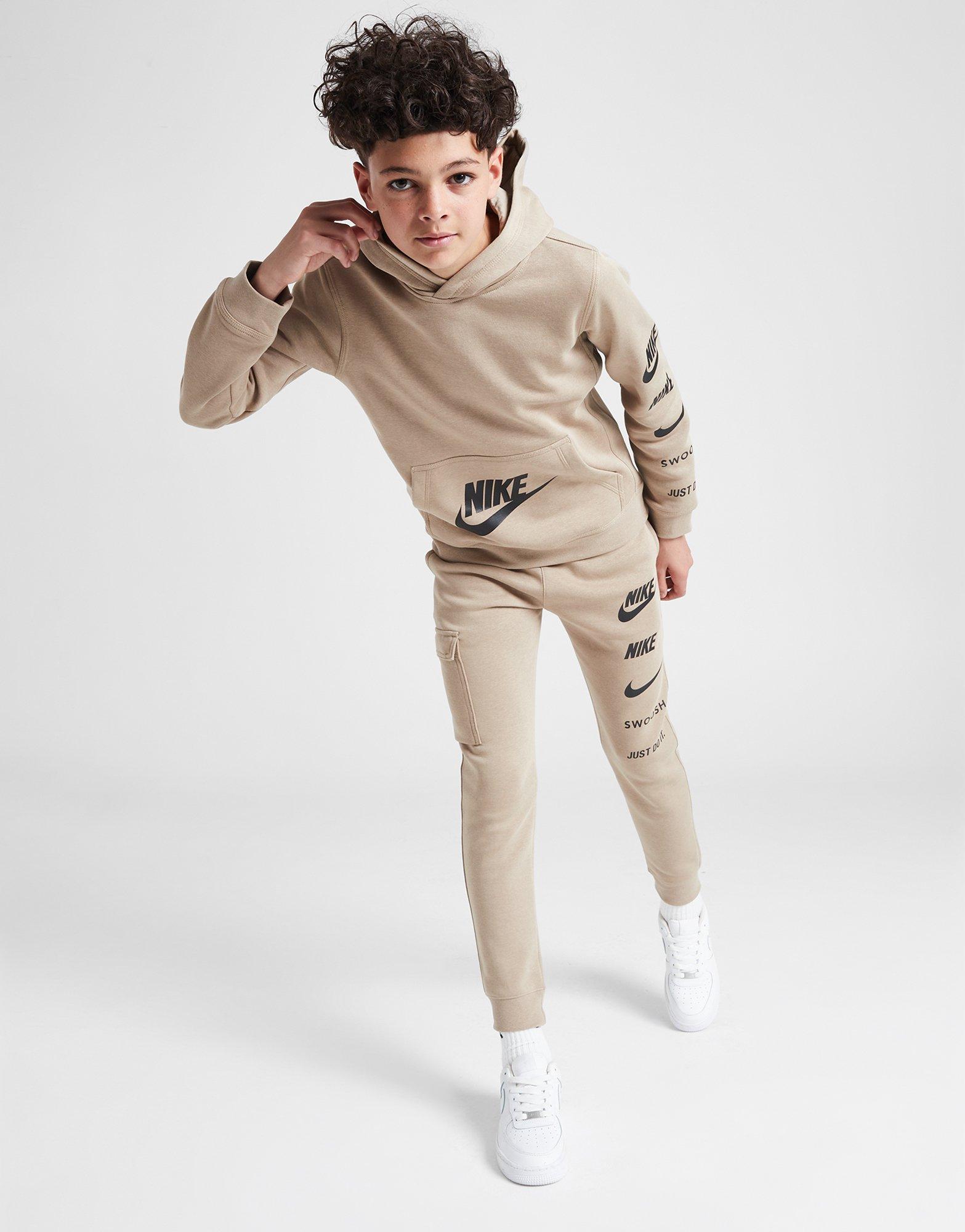 Nike Multi Logo Cargo Joggers Junior