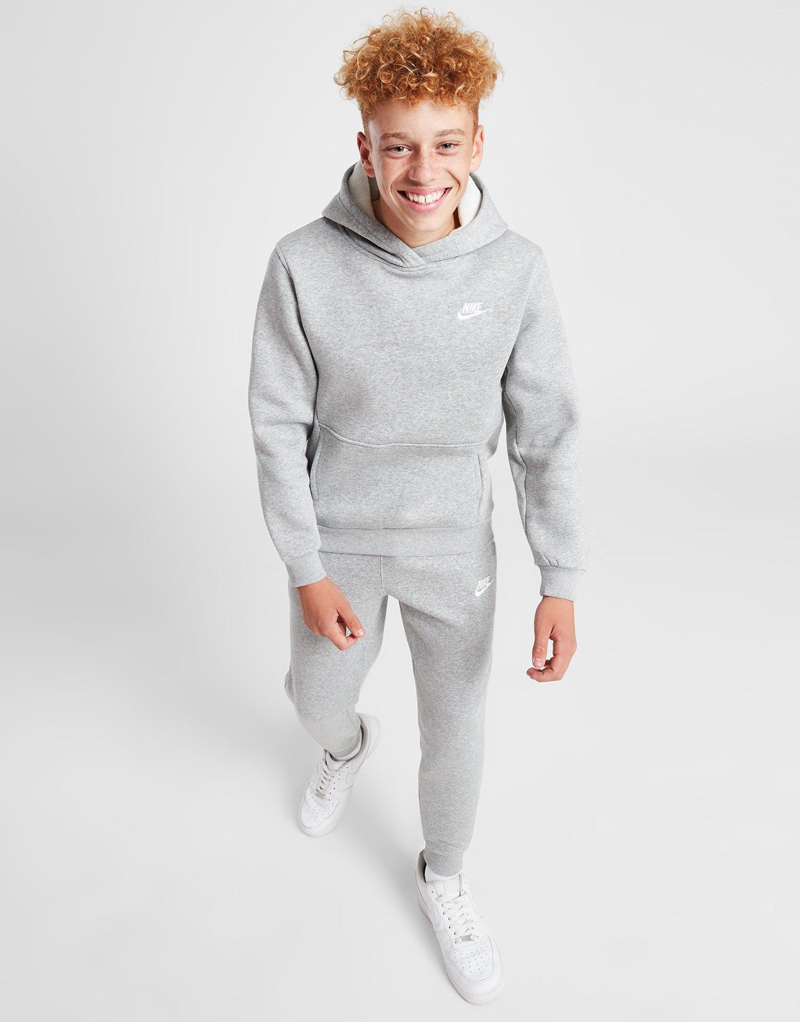 Grey Nike Sportswear Club Fleece Overhead Hoodie - JD Sports Global