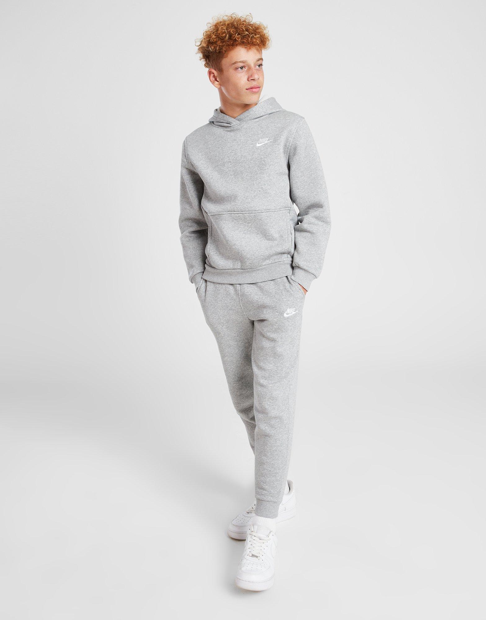 Grey Nike Club Fleece Joggers Junior - JD Sports Global