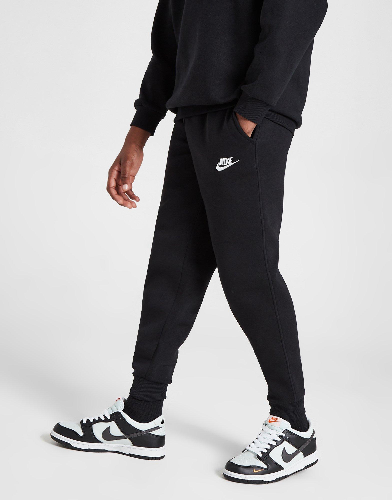 Black nike hot sale joggers junior