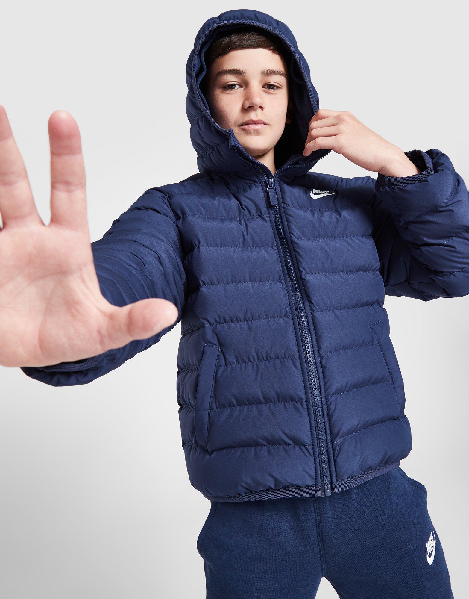 Boys nike padded on sale coat