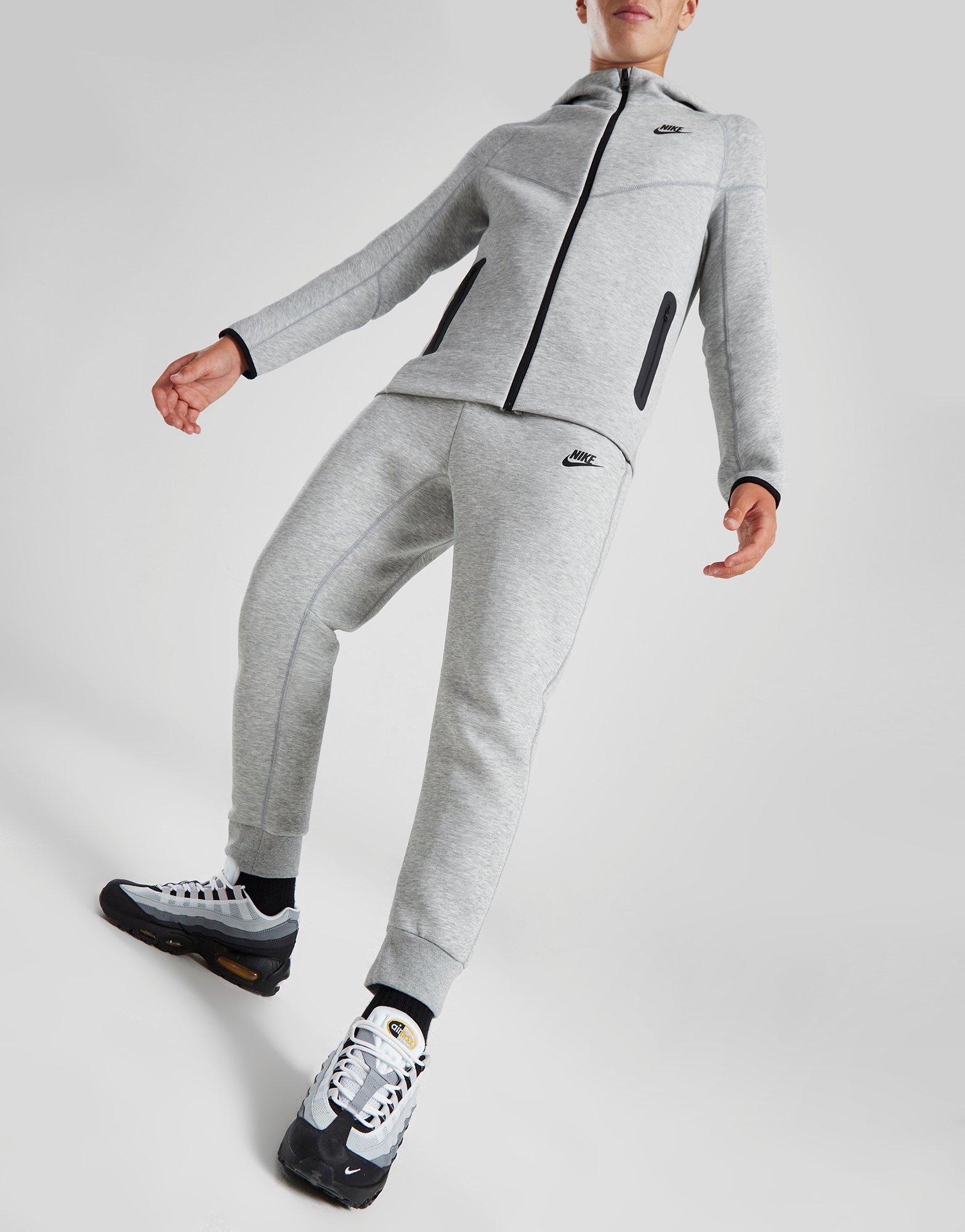 Nike Ensemble de survêtement Tech Fleece Bébé Gris- JD Sports France