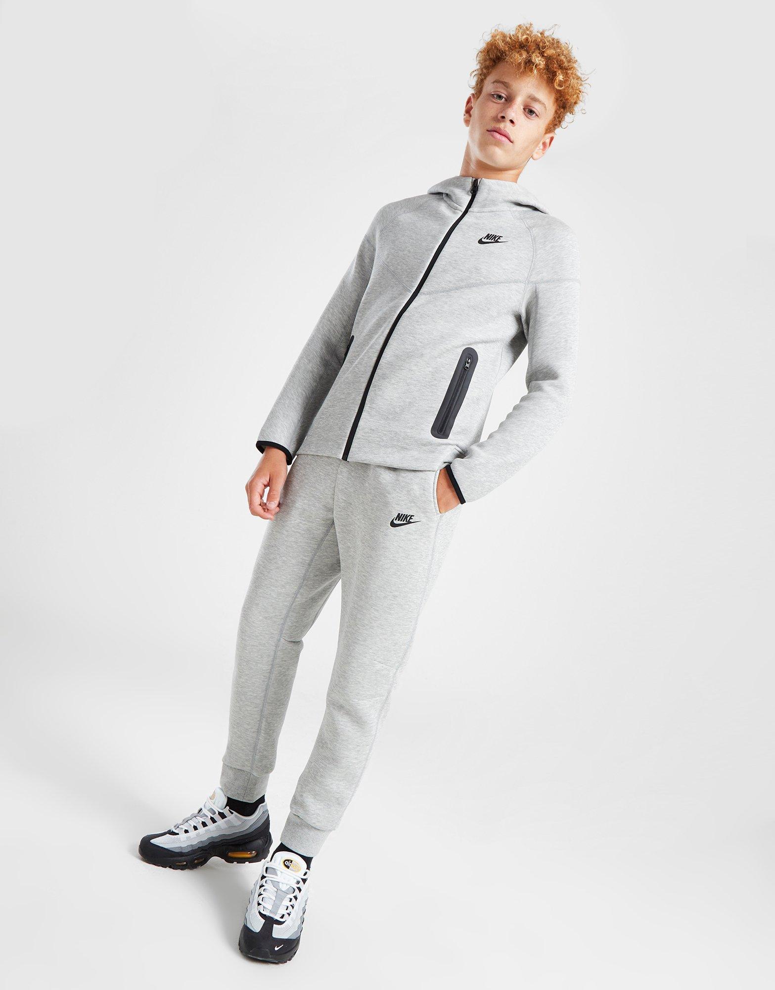 Grey Nike Sportswear Fleece Tracksuit Junior - JD Sports Global