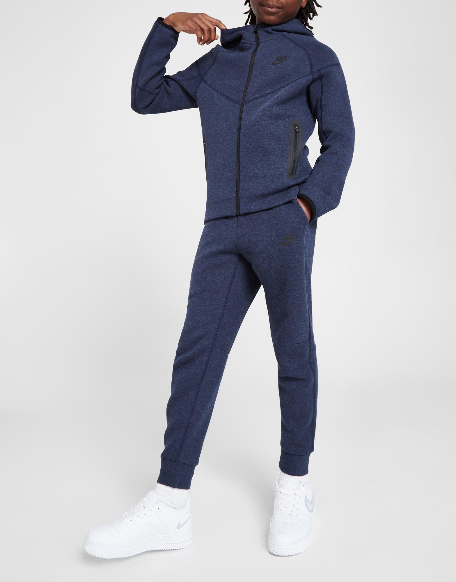 Blue Nike Tech Fleece Track Pants Junior - JD Sports UK