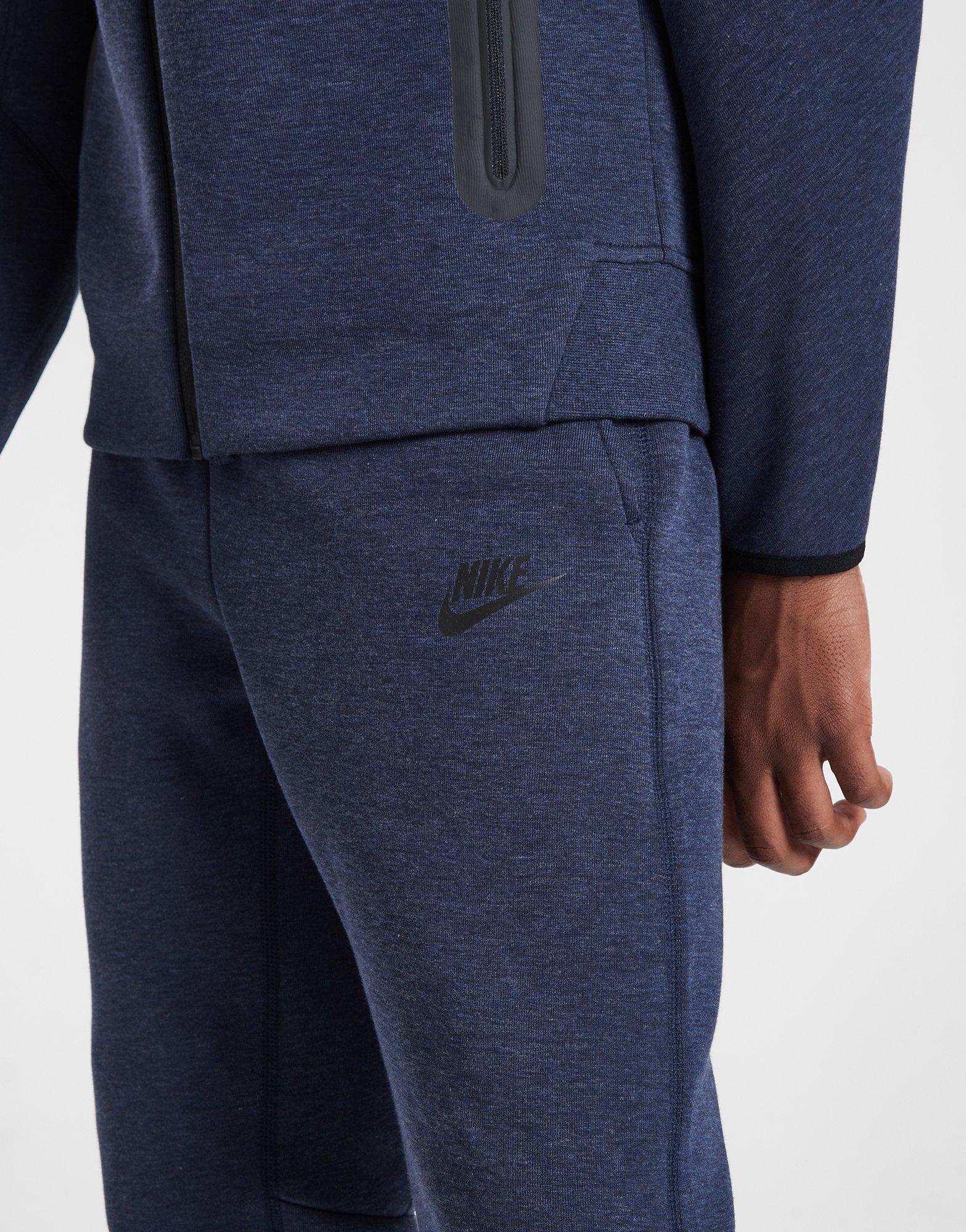 Blue Nike Tech Fleece Joggers Junior