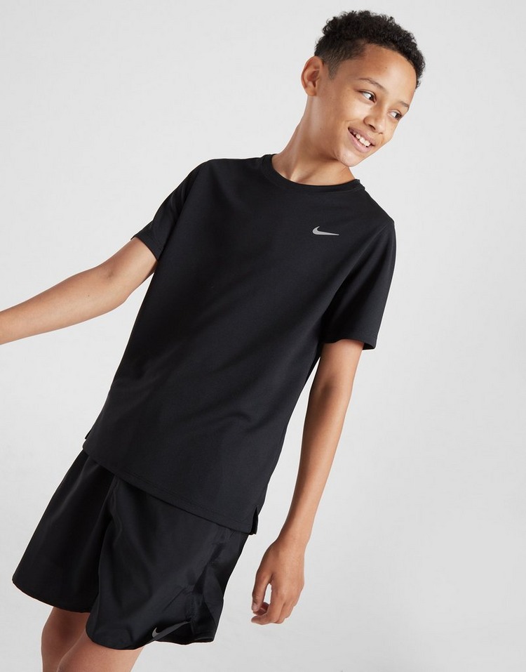 Zwart Nike Miler T-shirt Junior - JD Sports Nederland