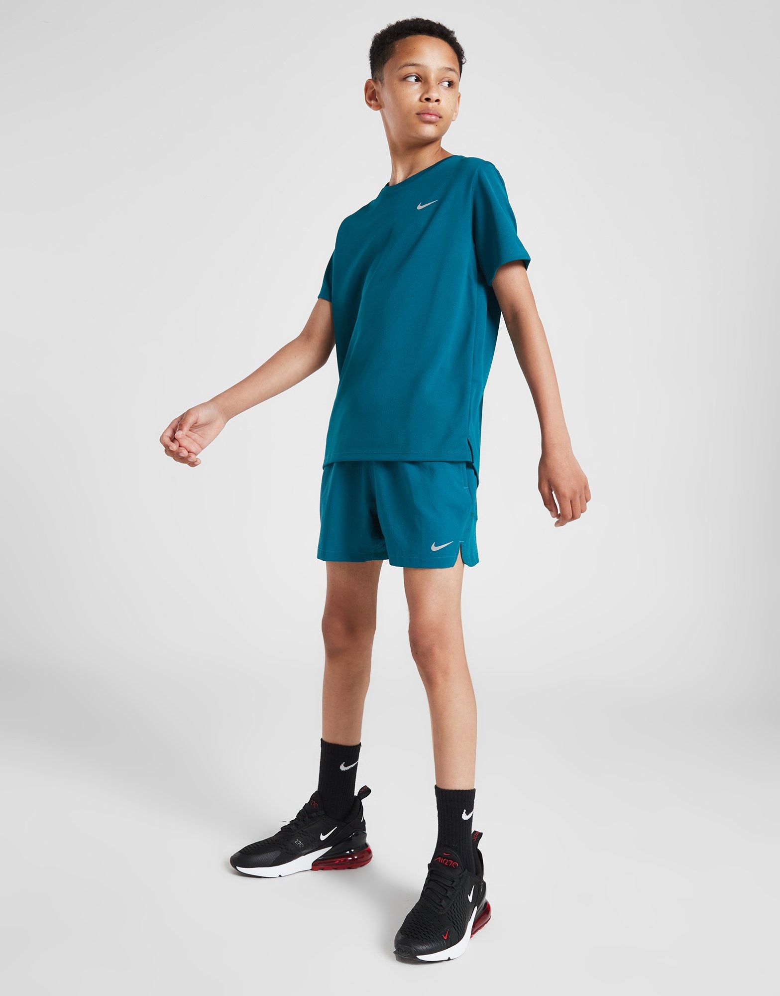Groen Nike Woven Dri-FIT Tech Shorts Junior - JD Sports Nederland