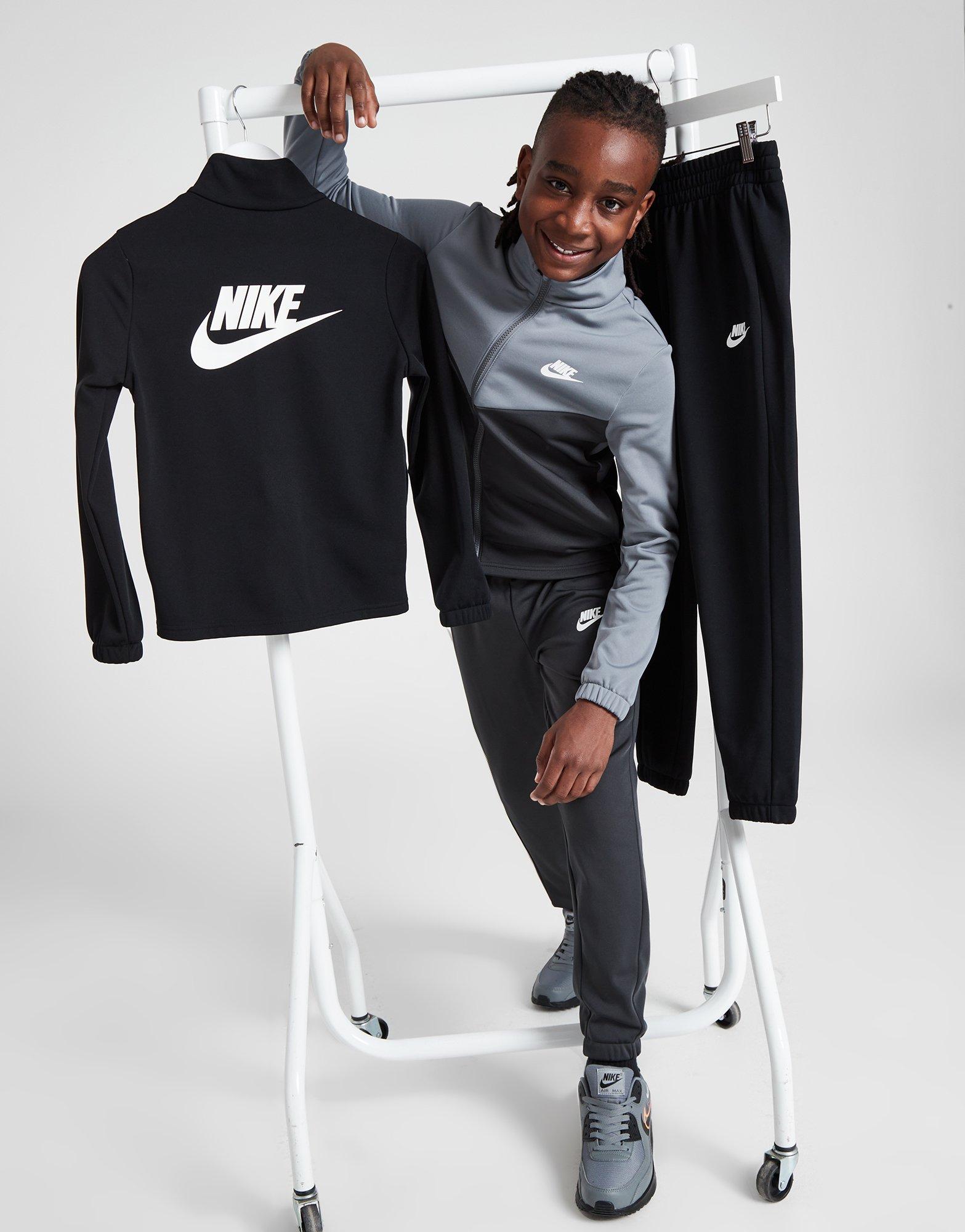 Nike air clearance poly tracksuit junior