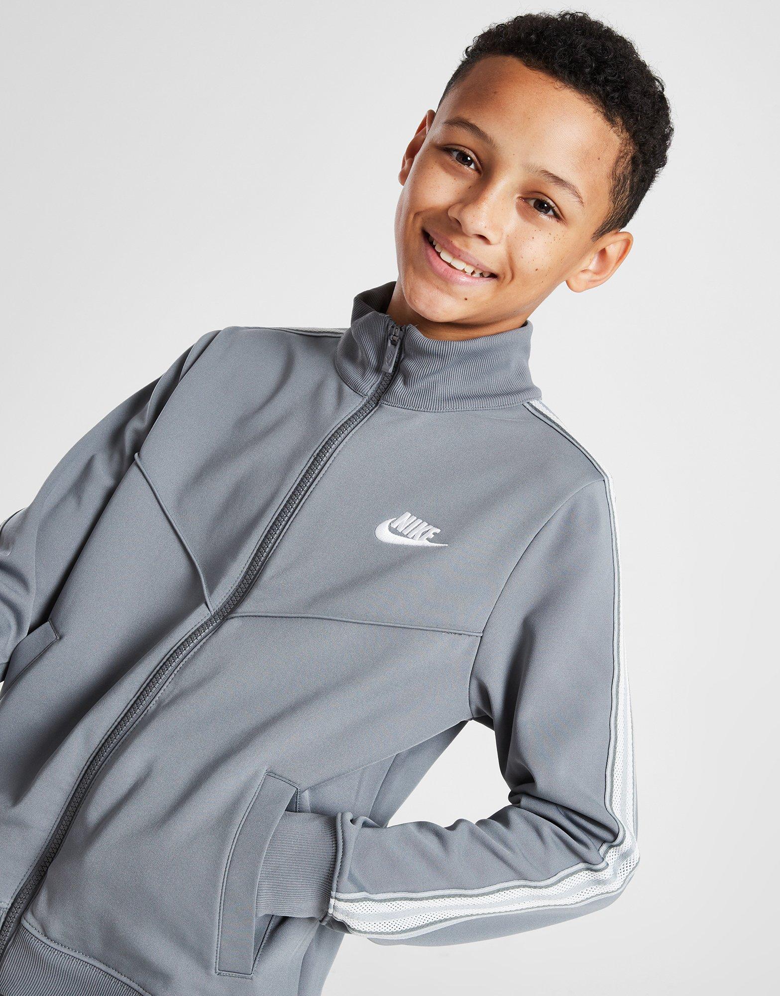 Nike taped poly outlet track top