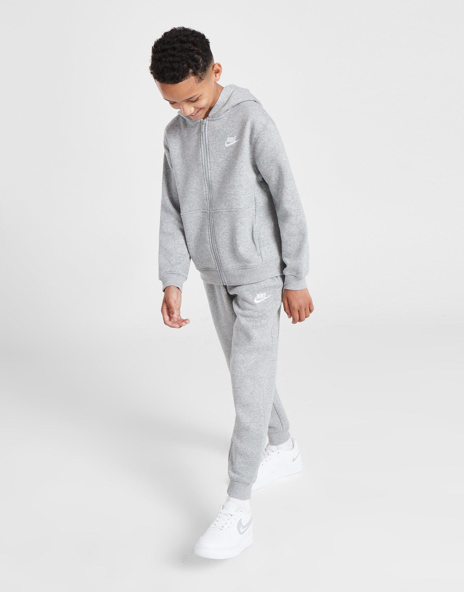 Nike grey 2025 tracksuit junior