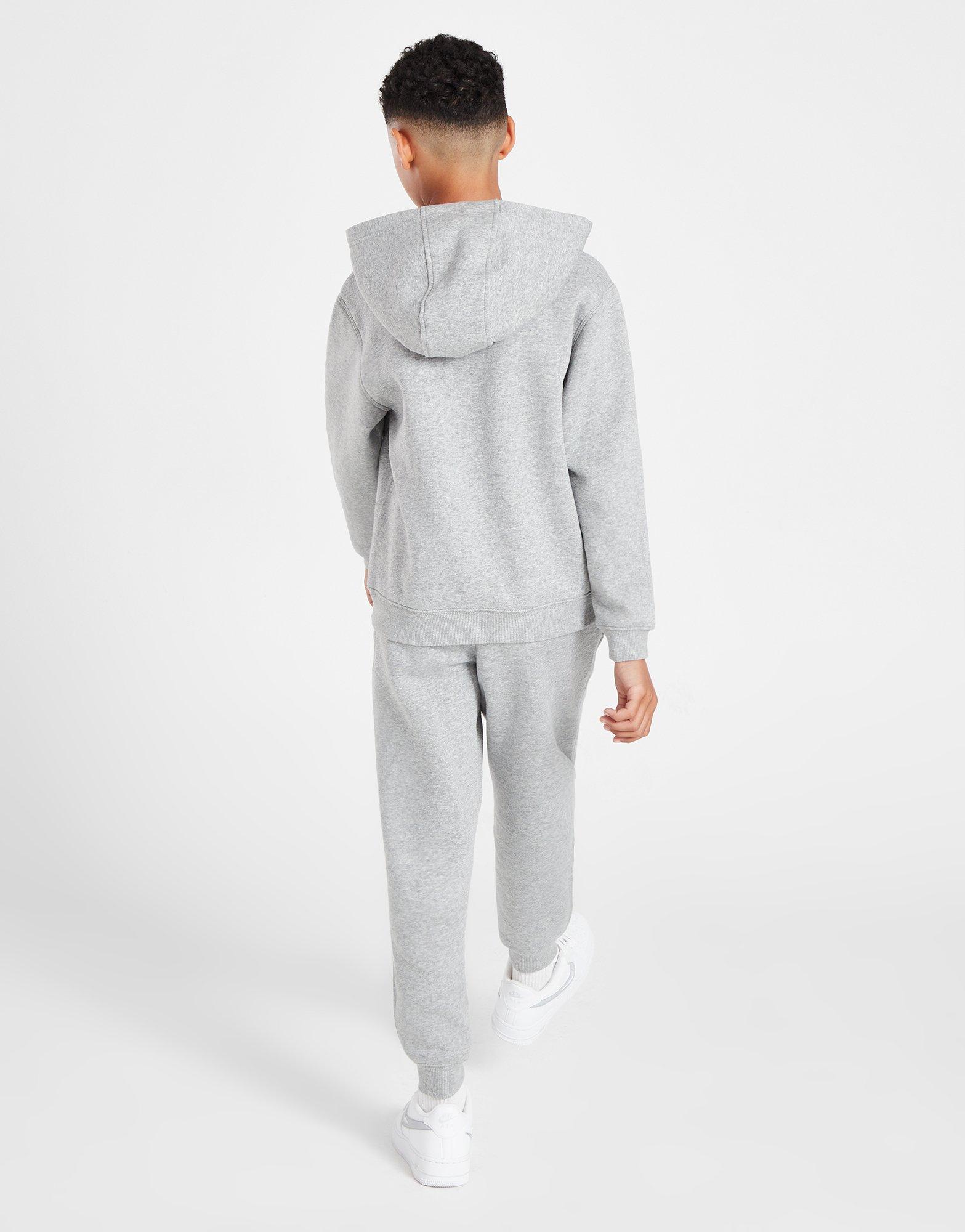 Grey Nike Sportswear Fleece Tracksuit Junior - JD Sports Global