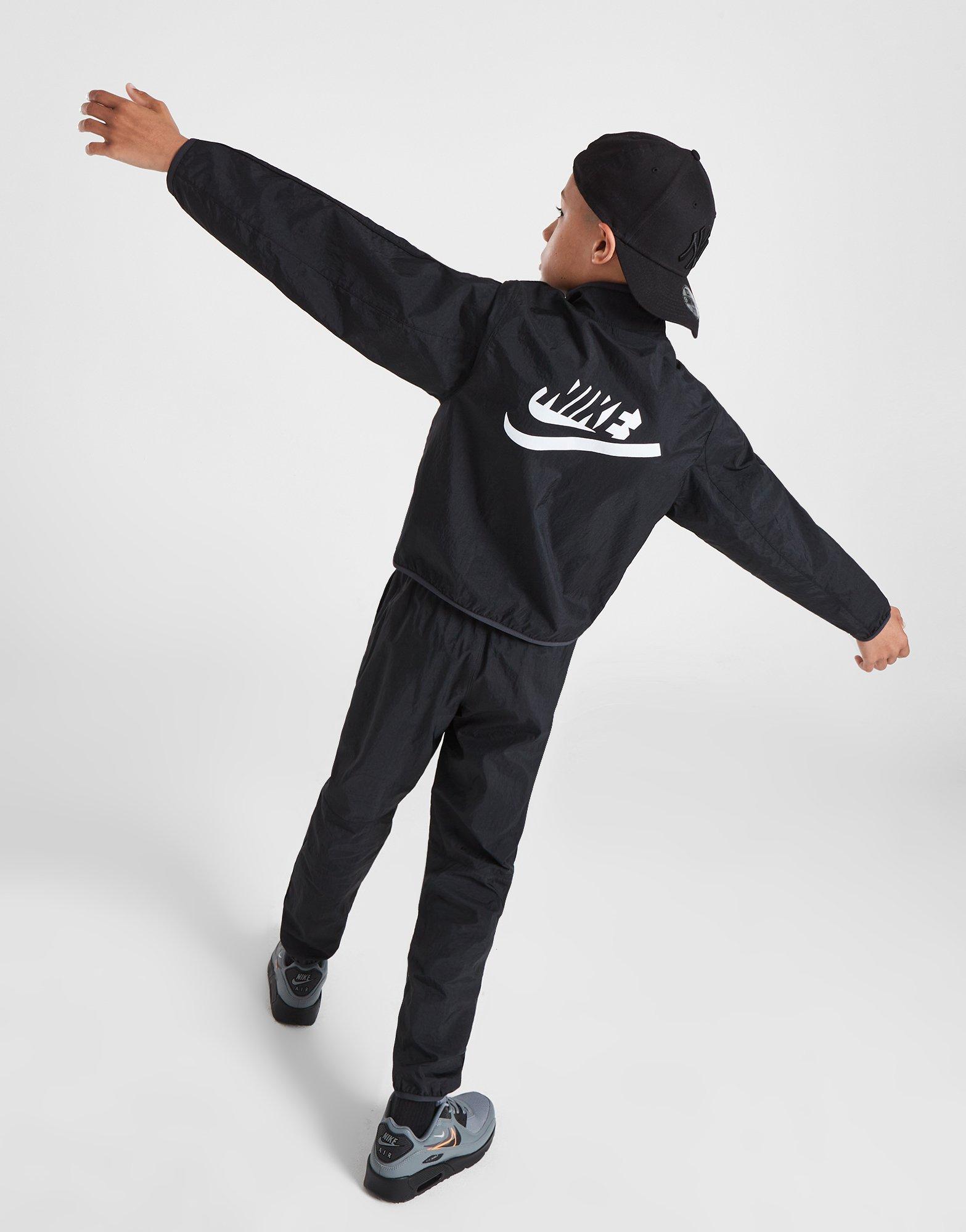 Nike Woven 1/4 Zip Tracksuit Junior