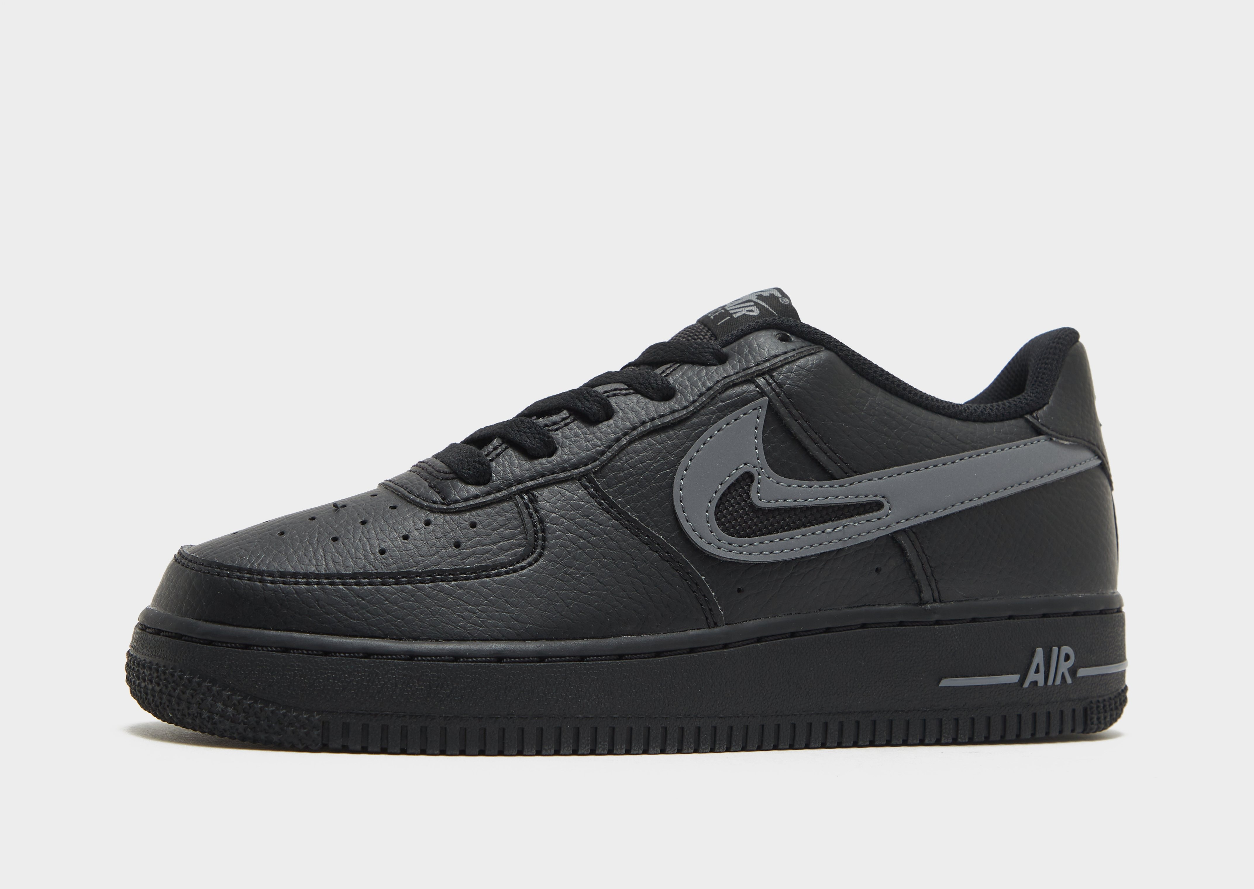 Black Nike Air Force 1 Low Junior - JD Sports Global