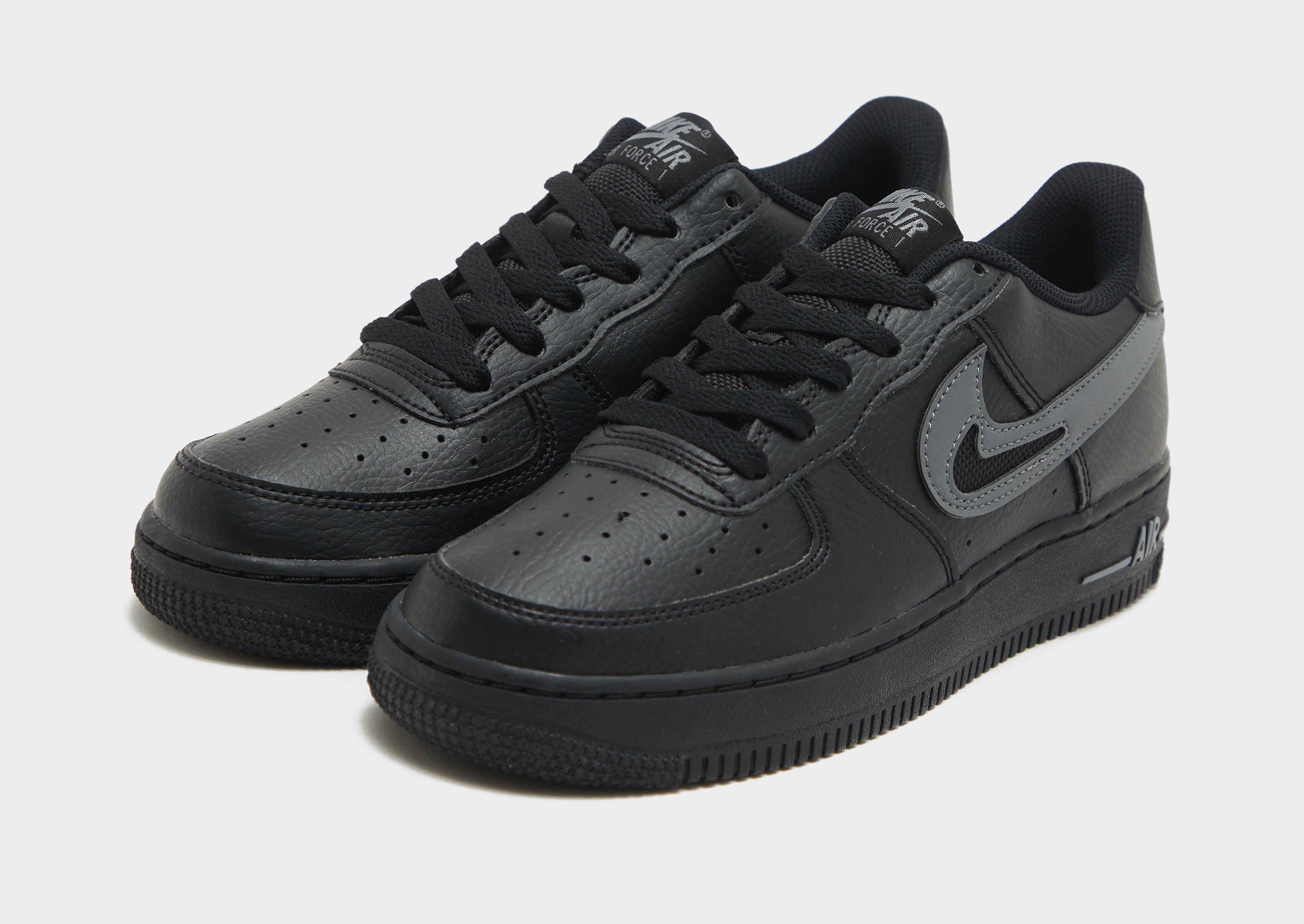 Black Nike Air Force 1 Low Junior JD Sports Global