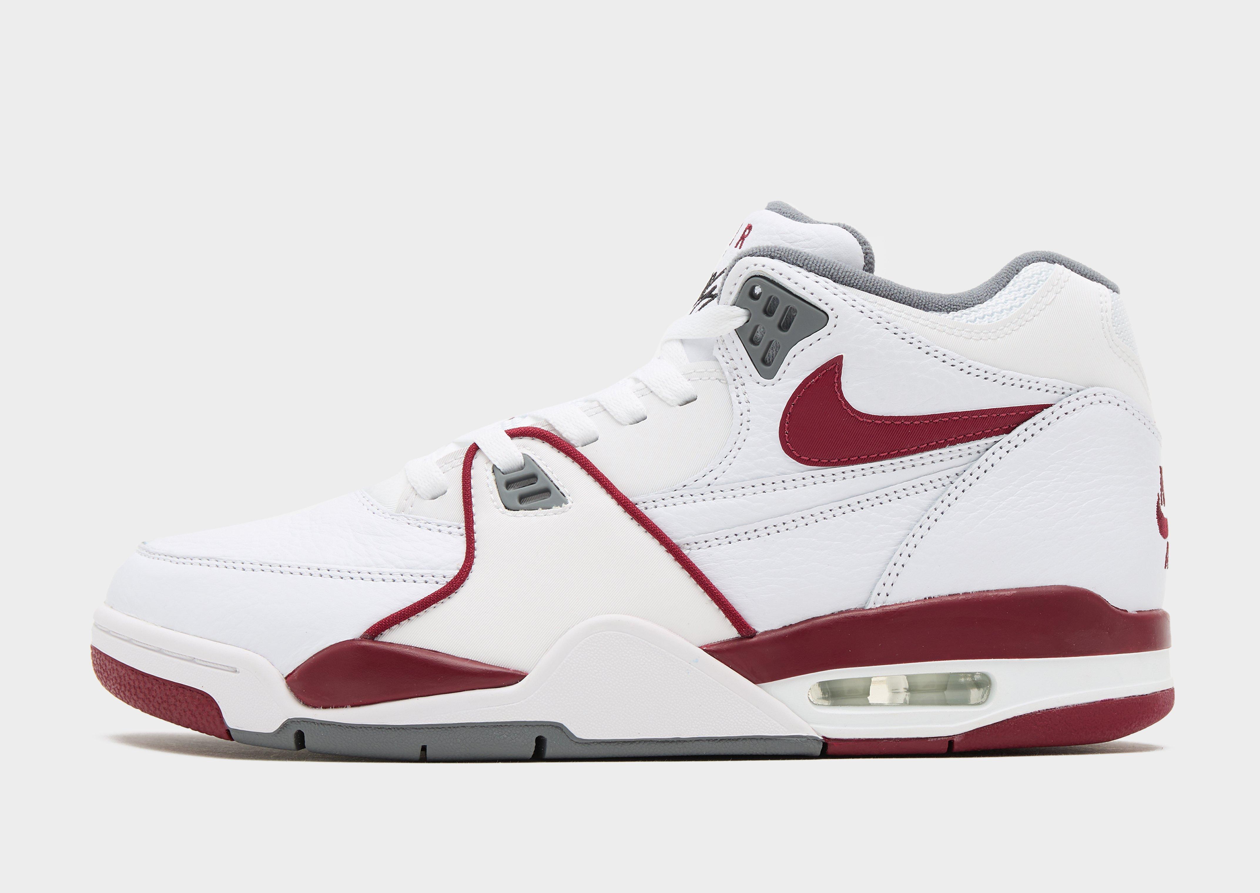 Nike air black 2024 white and red