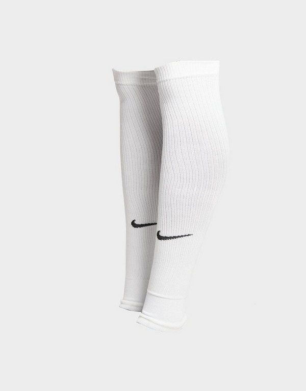 White Nike Squad Leg Sleeves