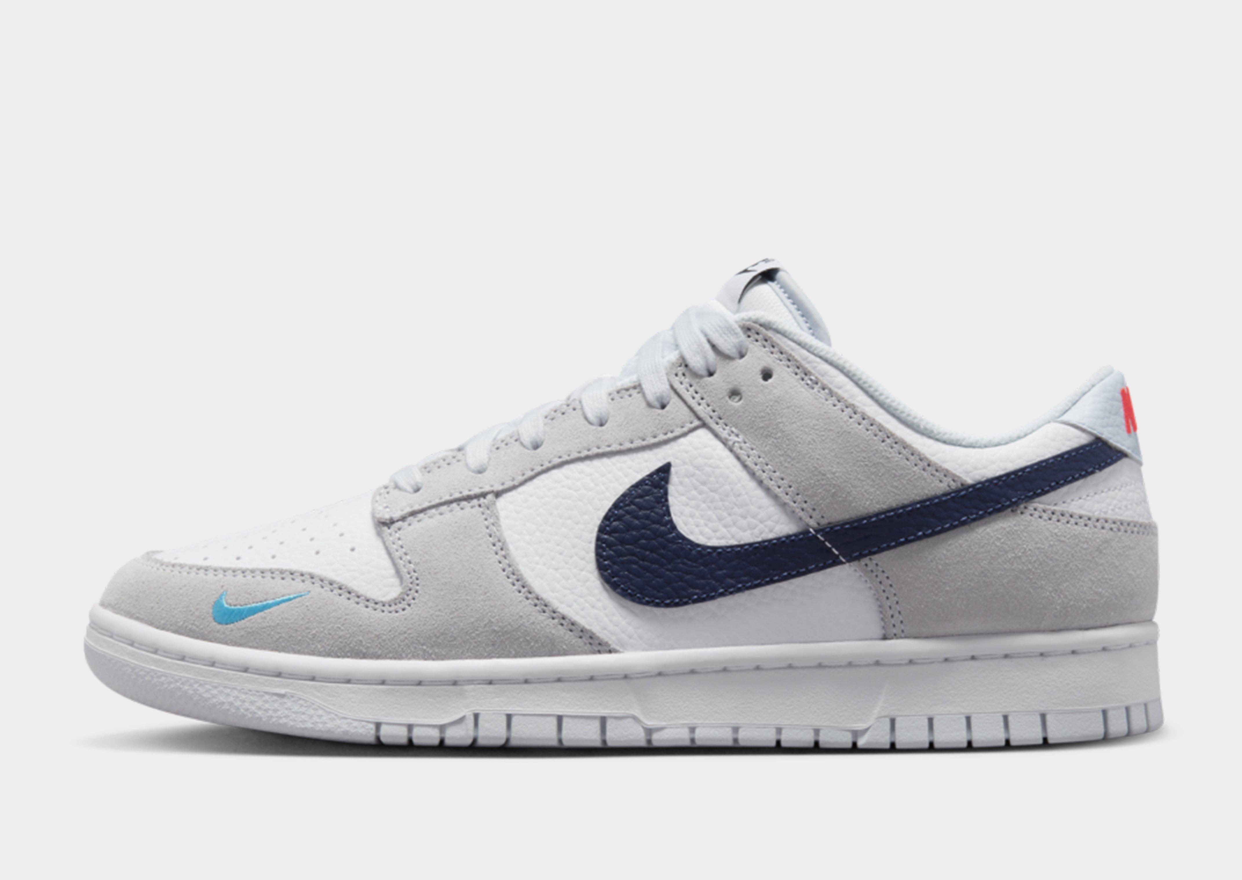 White Nike Dunk Low