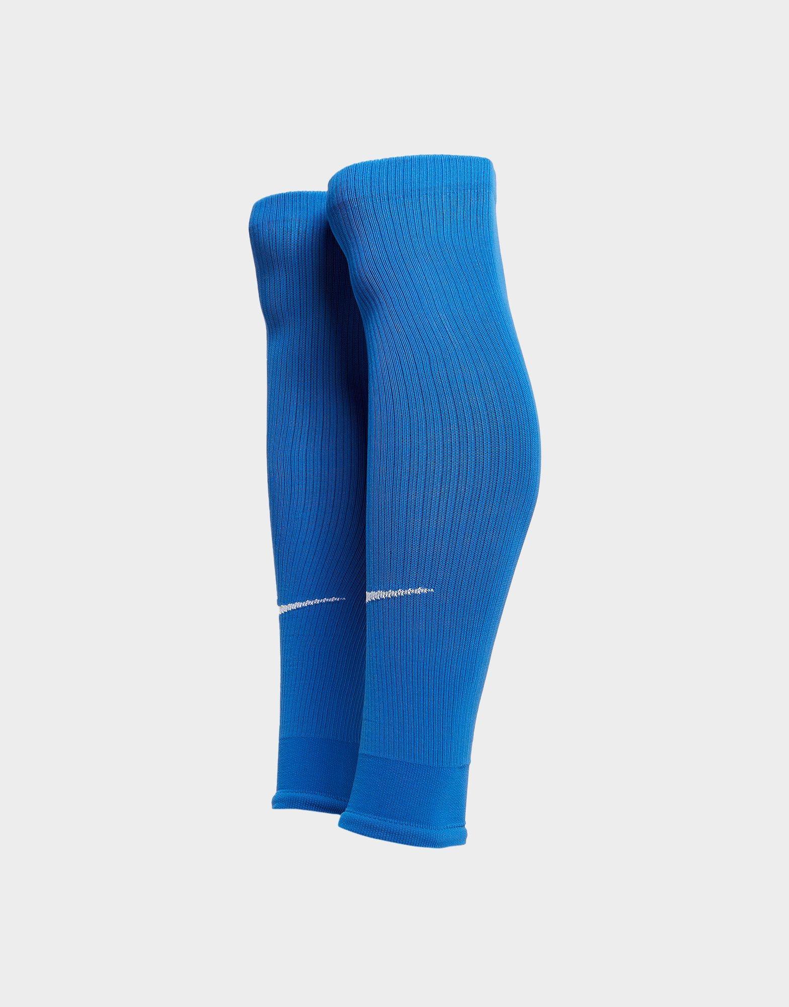 Blue Nike Squad Leg Sleeves