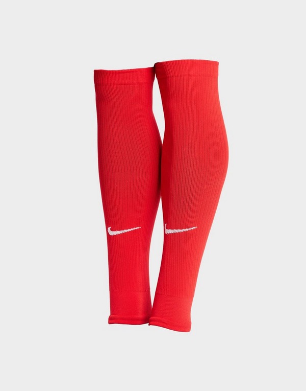 Red Nike Squad Leg Sleeves