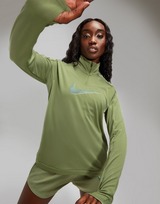 Nike Haut Zippé Running Swoosh Femme