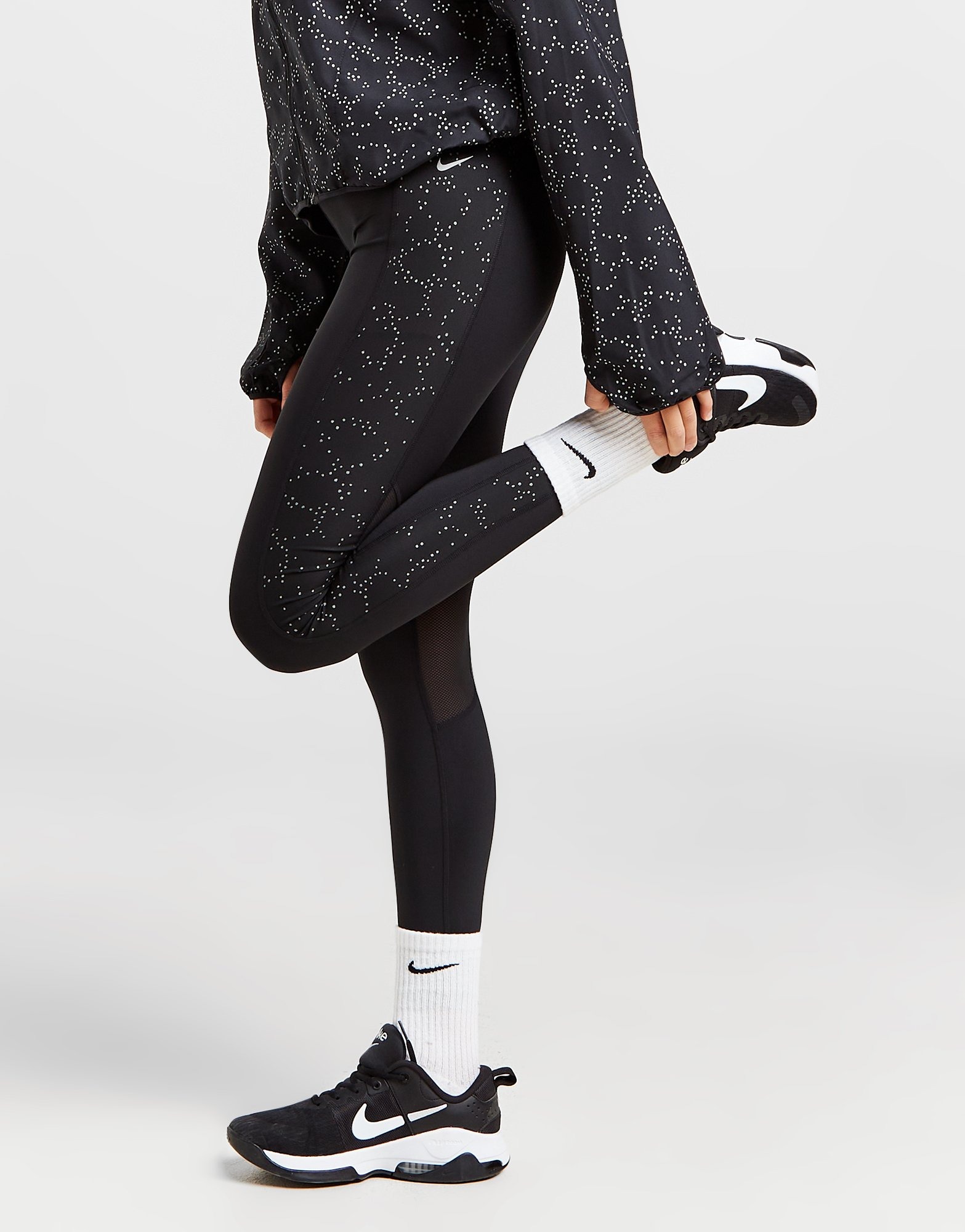 Black Nike Running Fast Novelty Tights | JD Sports