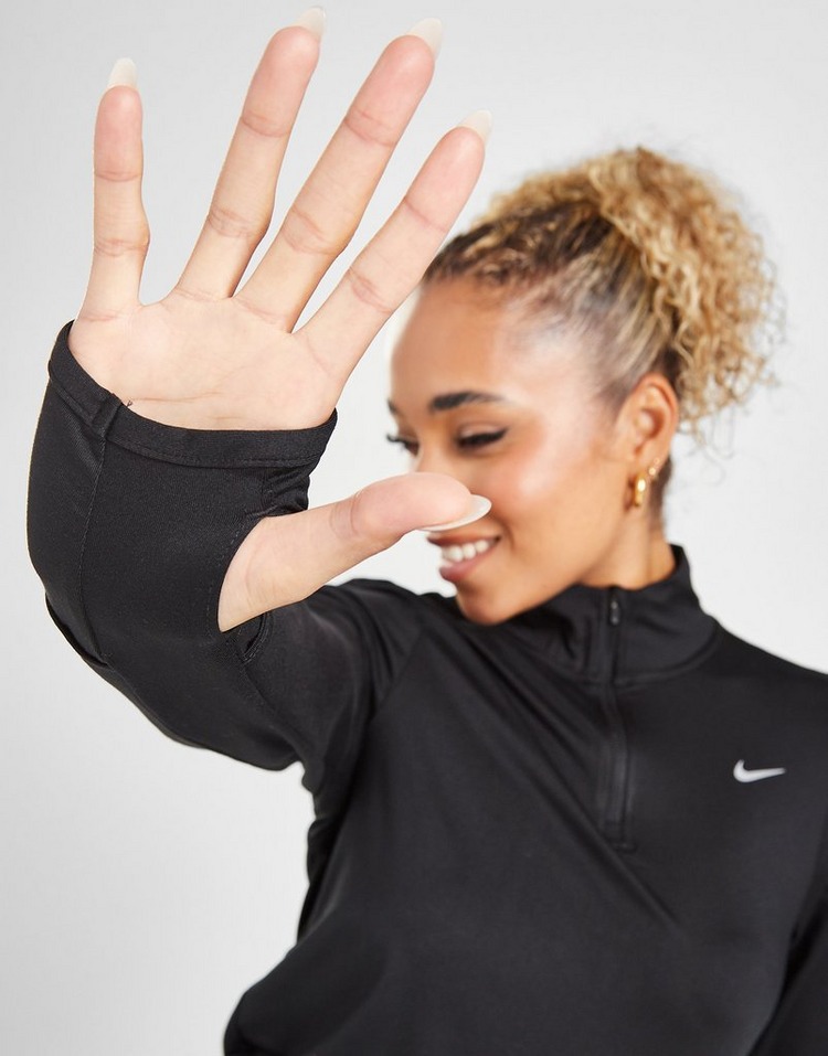 Black Nike Running Element 1/4 Zip Top | JD Sports UK
