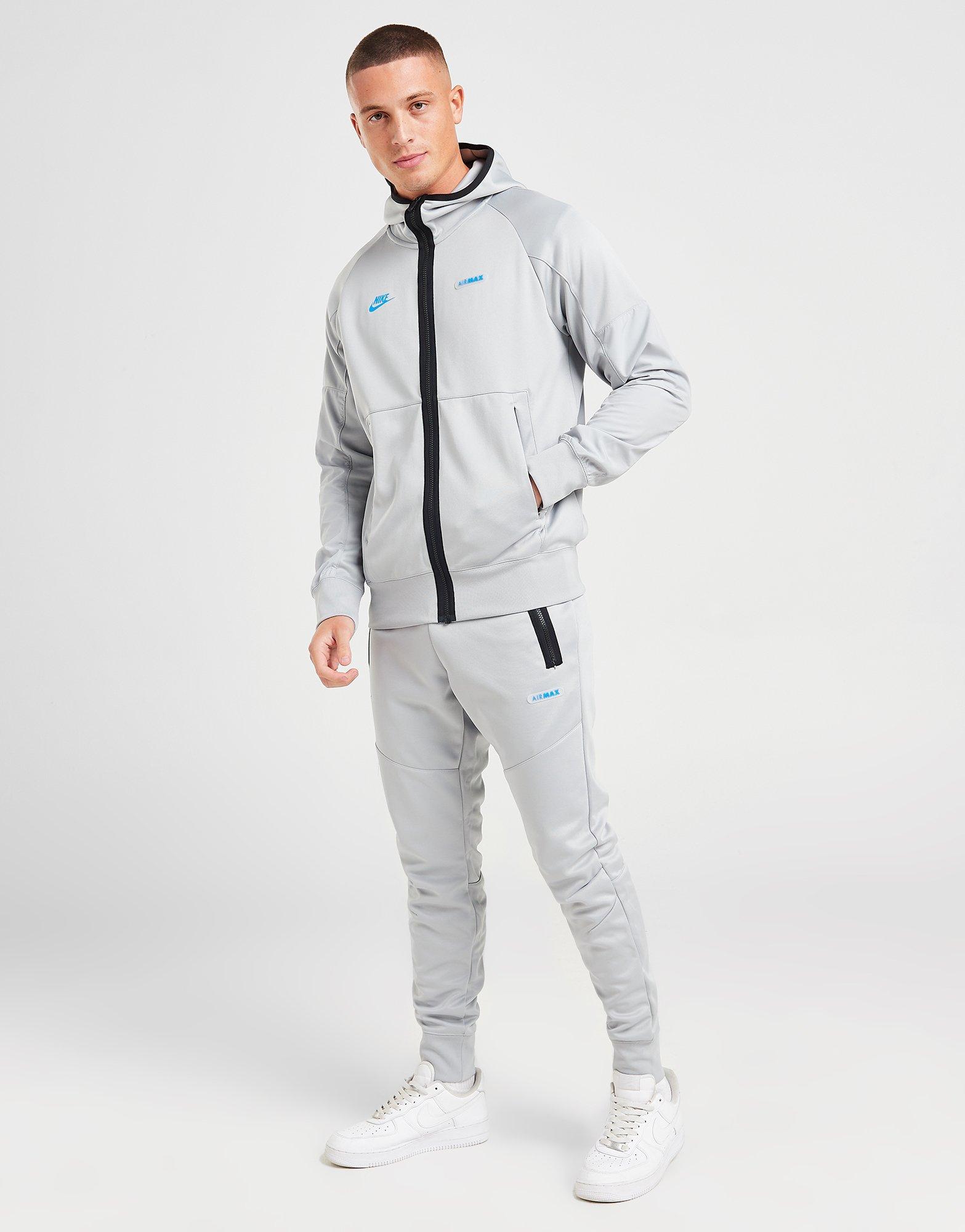 Grey Nike Air Max Peak Full Zip Hoodie JD Sports Malaysia