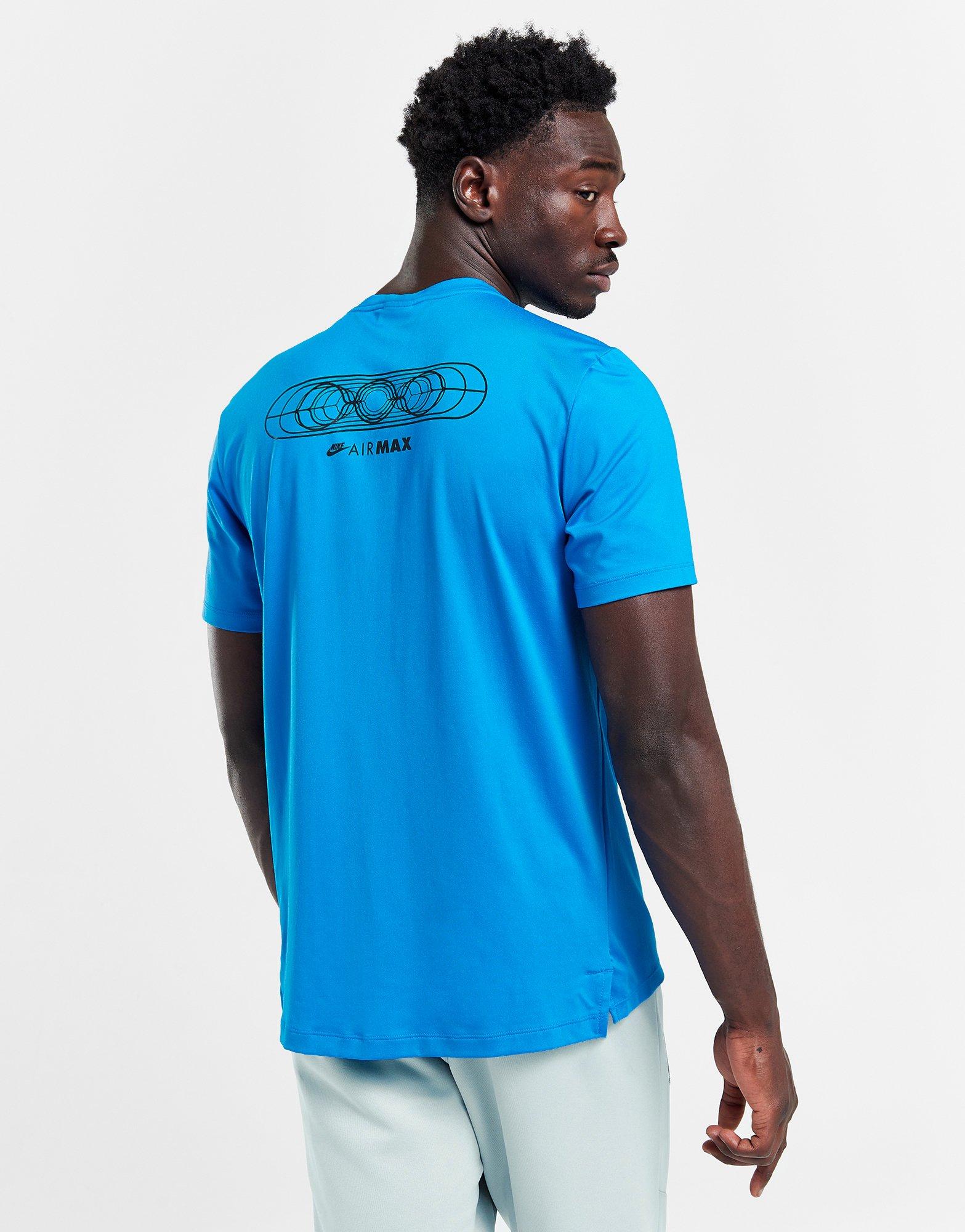 Blue Nike Air Max Performance T Shirt JD Sports Ireland