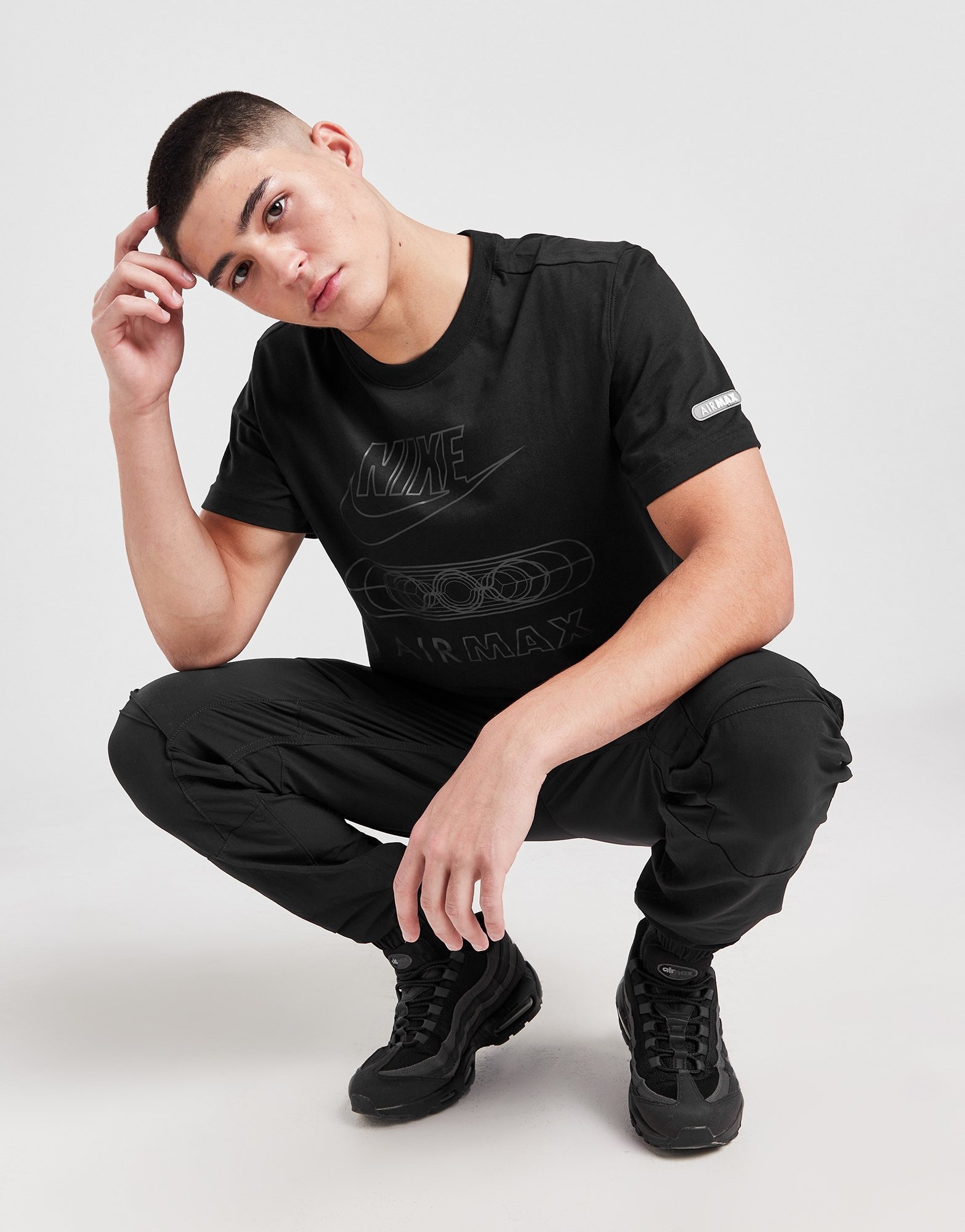 Black Nike Small Logo T-Shirt Junior - JD Sports Global