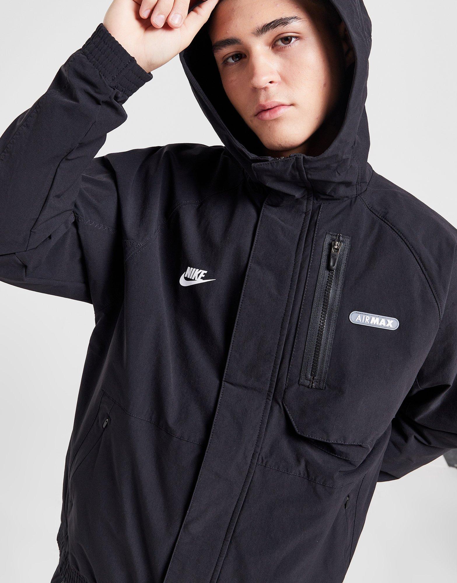 Black nike air store max jacket