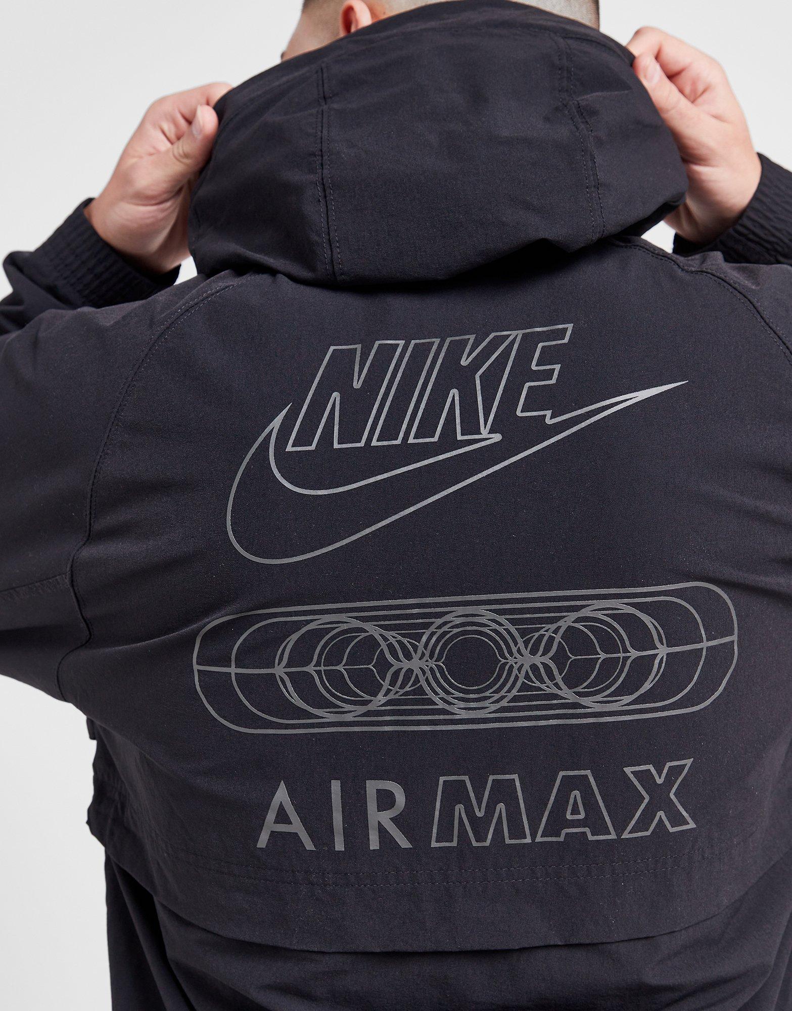 Black Nike Air Max Woven Jacket