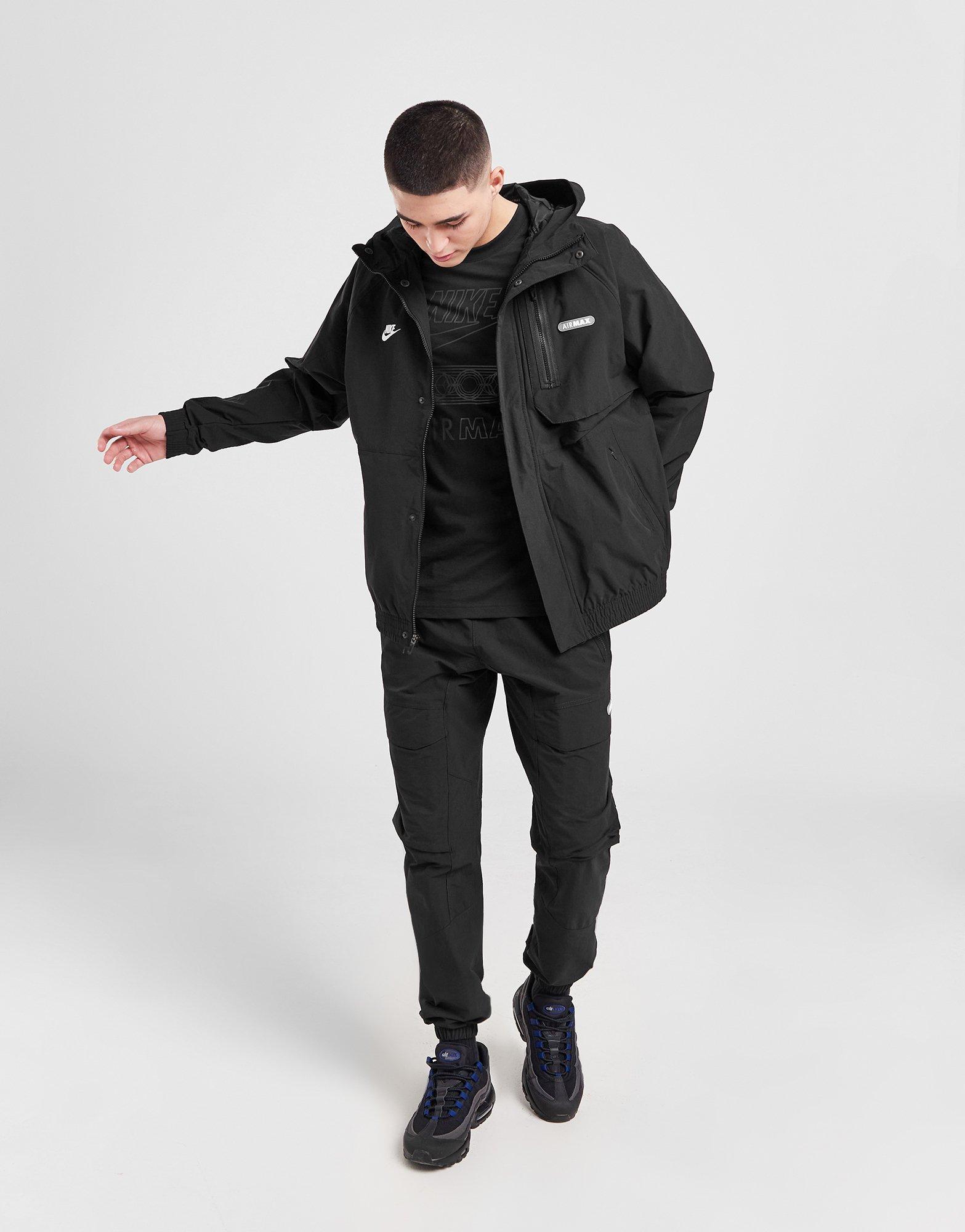 Black Nike Air Max Woven Jacket