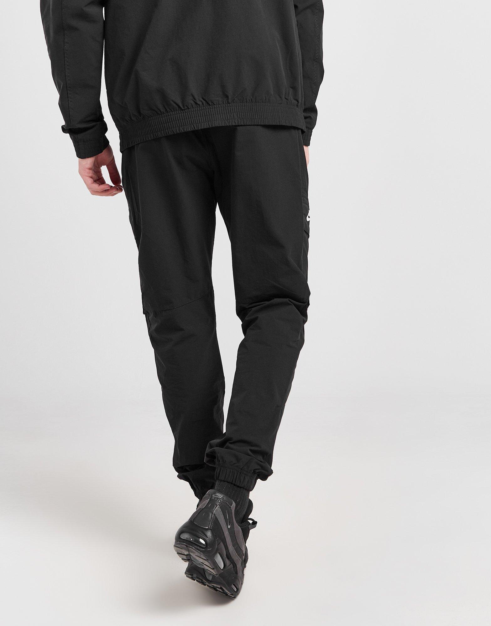 Black Nike Air Max Woven Cargo Track Pants - JD Sports Global