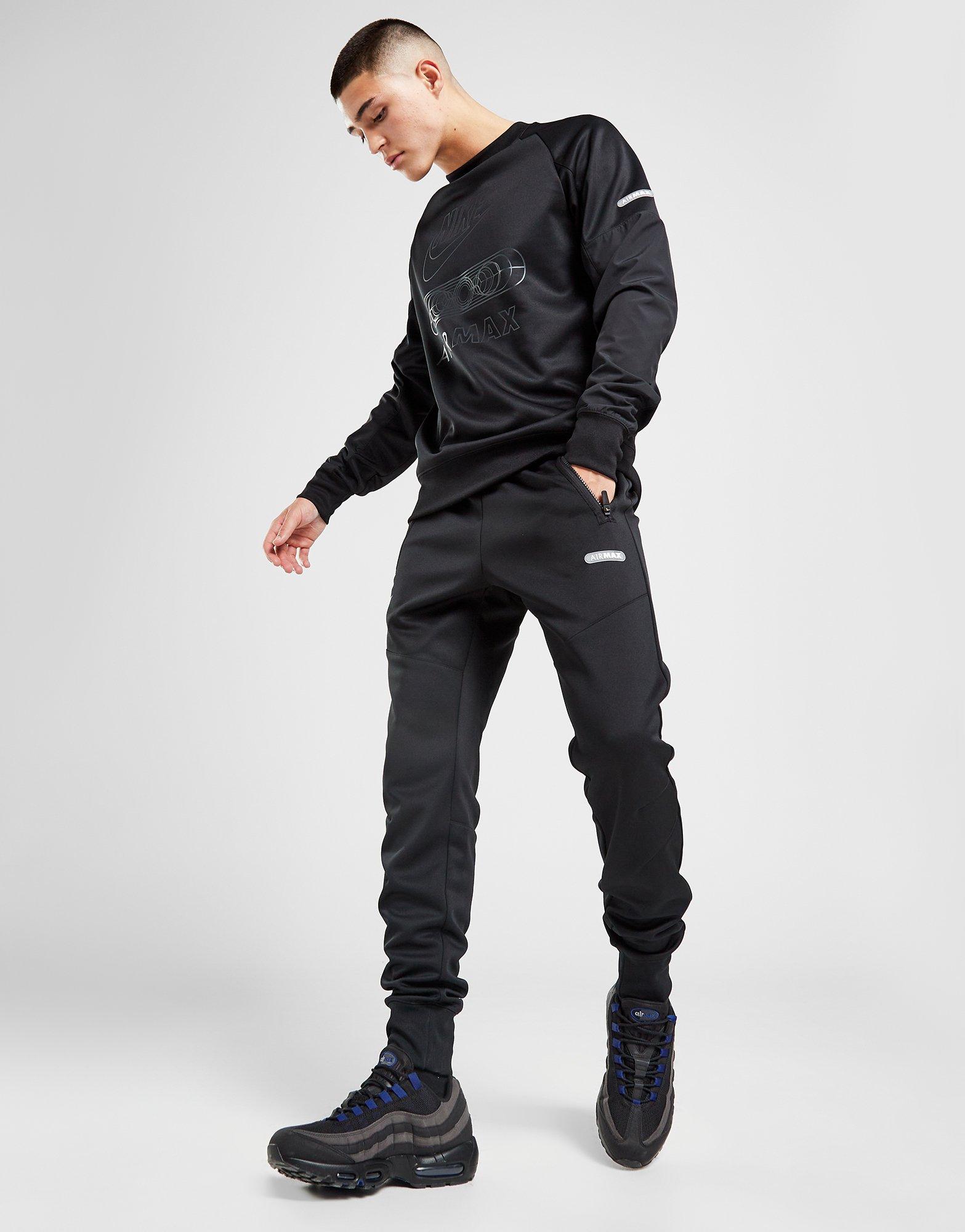 Black air best sale max tracksuit