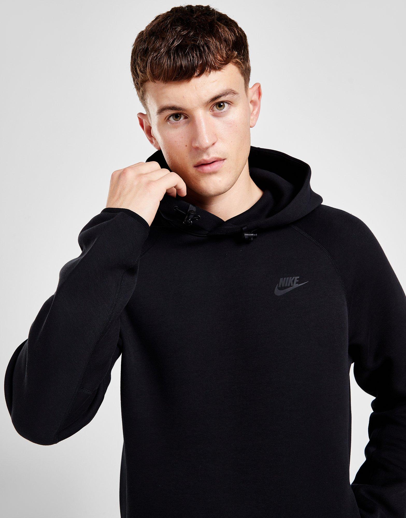 Nike City Code Club Menâ€™s Pullover Hoodie - Black