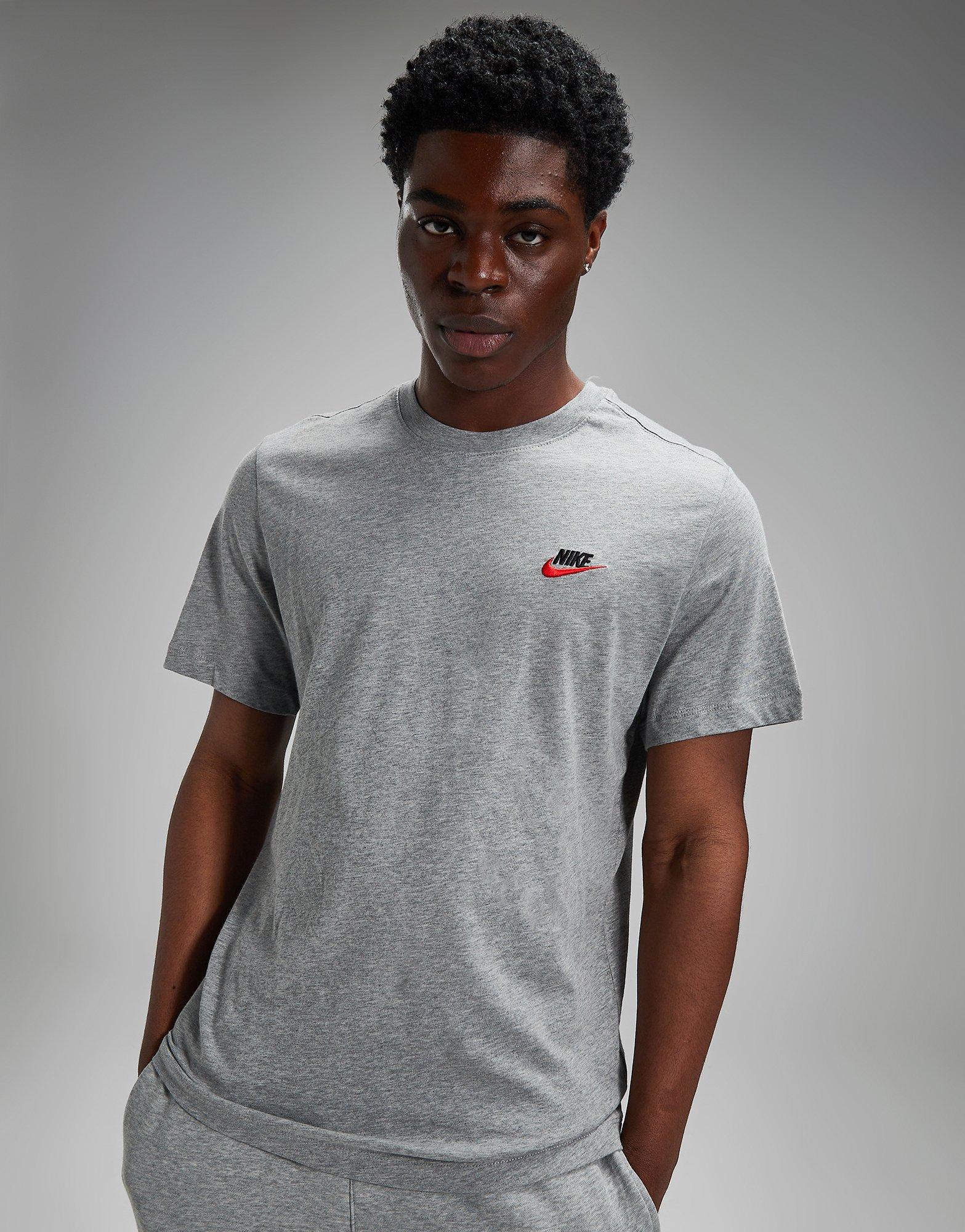 Nike grey outlet tee