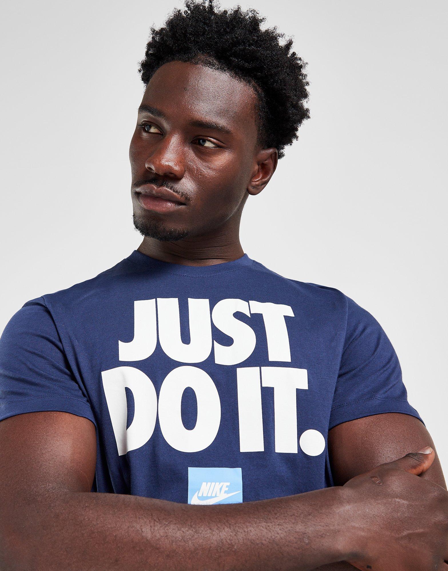 Blue Nike Just Do It Core T Shirt JD Sports Global